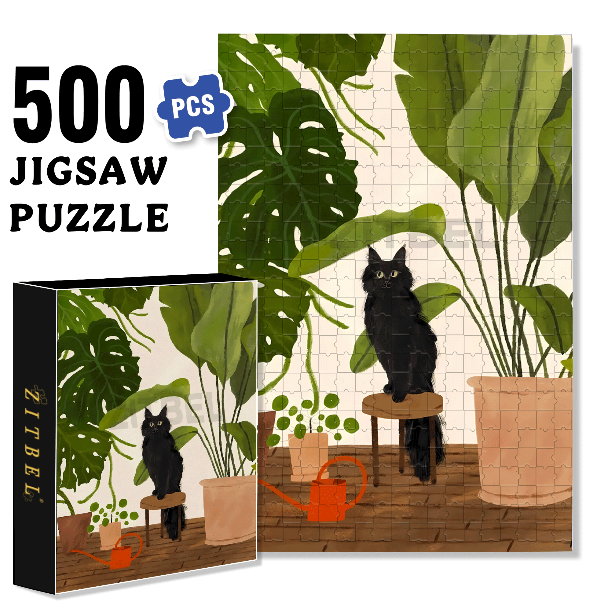 The City Dreams 3 500pcs/1000pcs Jigsaw Puzzle, Scratch-Resistant, Interactive Family Game & Brain-Boosting DIY Decor, Perfect for Halloween, Christmas & New Year Gifts, Family Puzzle Game