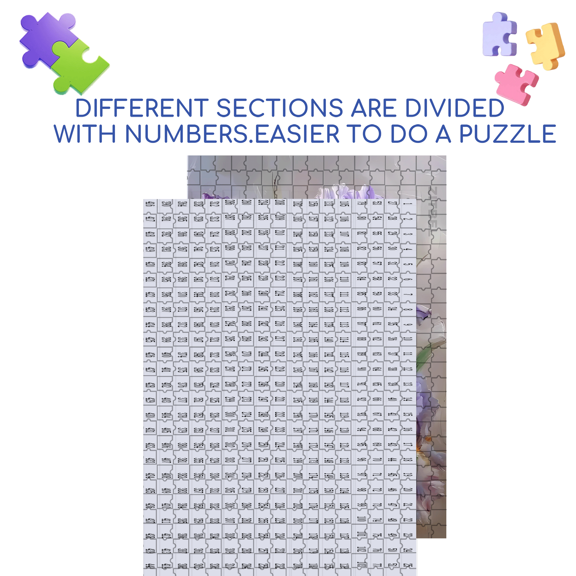 The Messenger of Good News 500pcs/1000pcs Jigsaw Puzzle, Scratch-Resistant, Interactive Family Game & Brain-Boosting DIY Decor, Perfect for Halloween, Christmas & New Year Gifts, Family Puzzle Game
