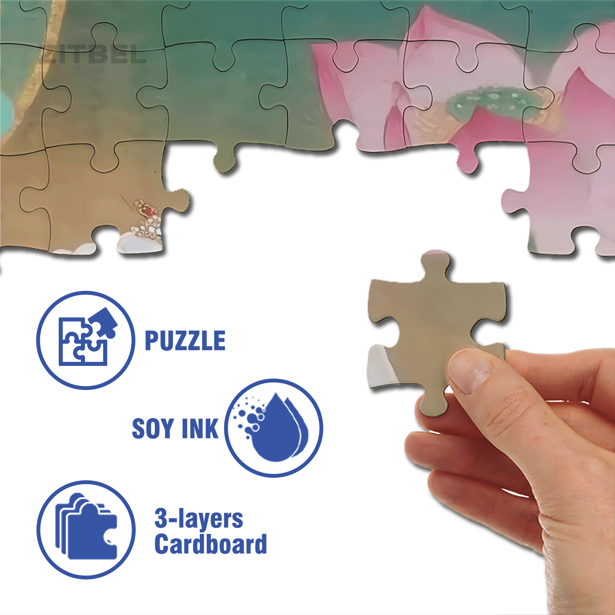 The Poet Who Tells Stories with a Brush 500pcs/1000pcs Jigsaw Puzzle, Scratch-Resistant, Interactive Family Game & Brain-Boosting DIY Decor, Perfect for Halloween, Christmas & New Year Gifts, Family Puzzle Game