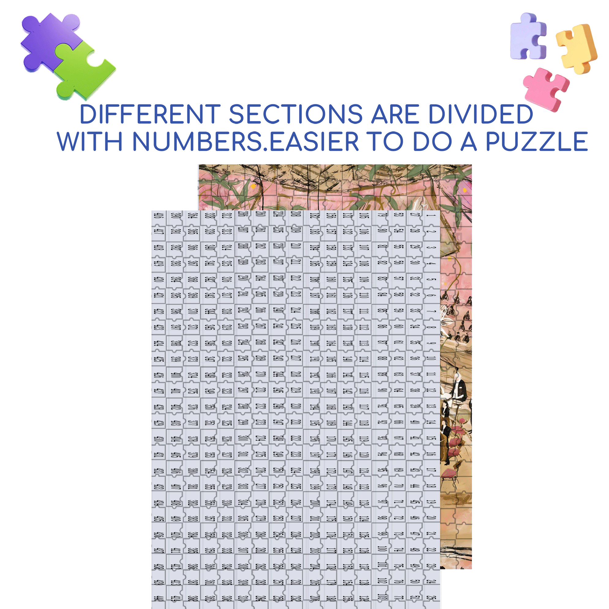 A Midsummer Night's Dream 500pcs/1000pcs Jigsaw Puzzle, Scratch-Resistant, Interactive Family Game & Brain-Boosting DIY Decor, Perfect for Halloween, Christmas & New Year Gifts, Family Puzzle Game