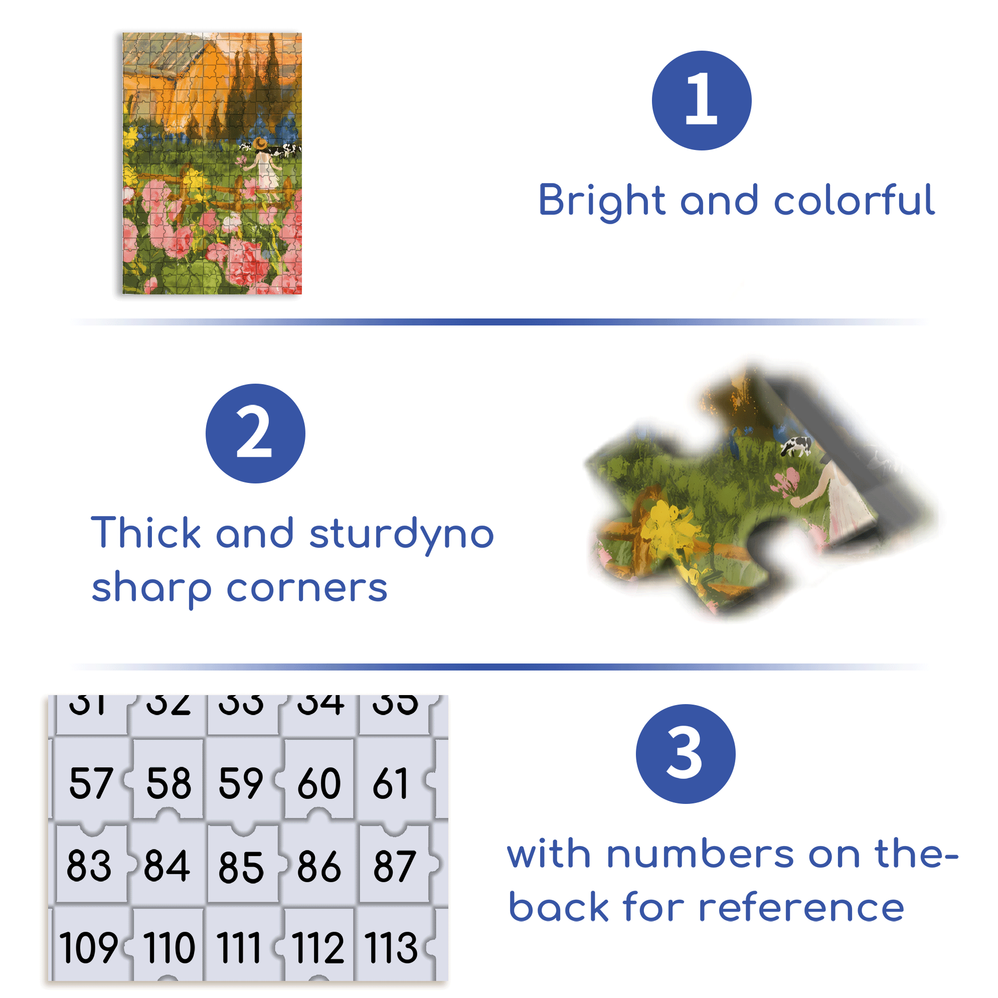 Autumn Farm 500pcs/1000pcs Jigsaw Puzzle, Scratch-Resistant, Interactive Family Game & Brain-Boosting DIY Decor, Perfect for Halloween, Christmas & New Year Gifts, Family Puzzle Game