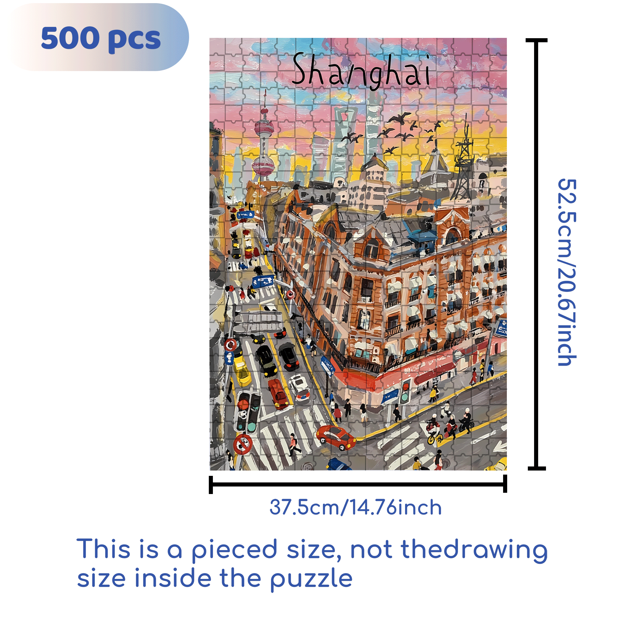 Autumn Is Suitable For Meeting 500pcs/1000pcs Jigsaw Puzzle, Scratch-Resistant, Interactive Family Game & Brain-Boosting DIY Decor, Perfect for Halloween, Christmas & New Year Gifts, Family Puzzle Game