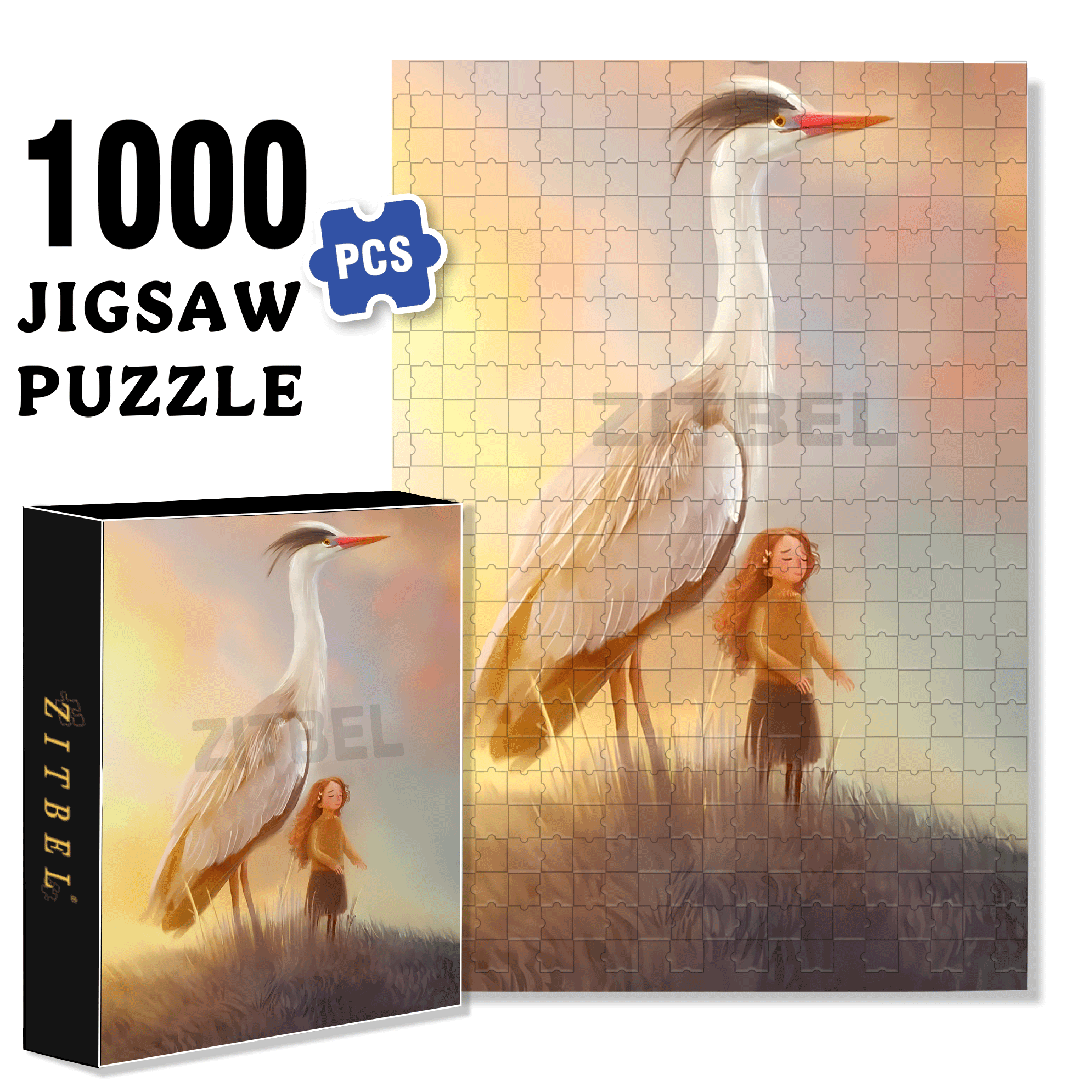 Inspiration Fragments 3 500pcs/1000pcs Jigsaw Puzzle, Scratch-Resistant, Interactive Family Game & Brain-Boosting DIY Decor, Perfect for Halloween, Christmas & New Year Gifts, Family Puzzle Game