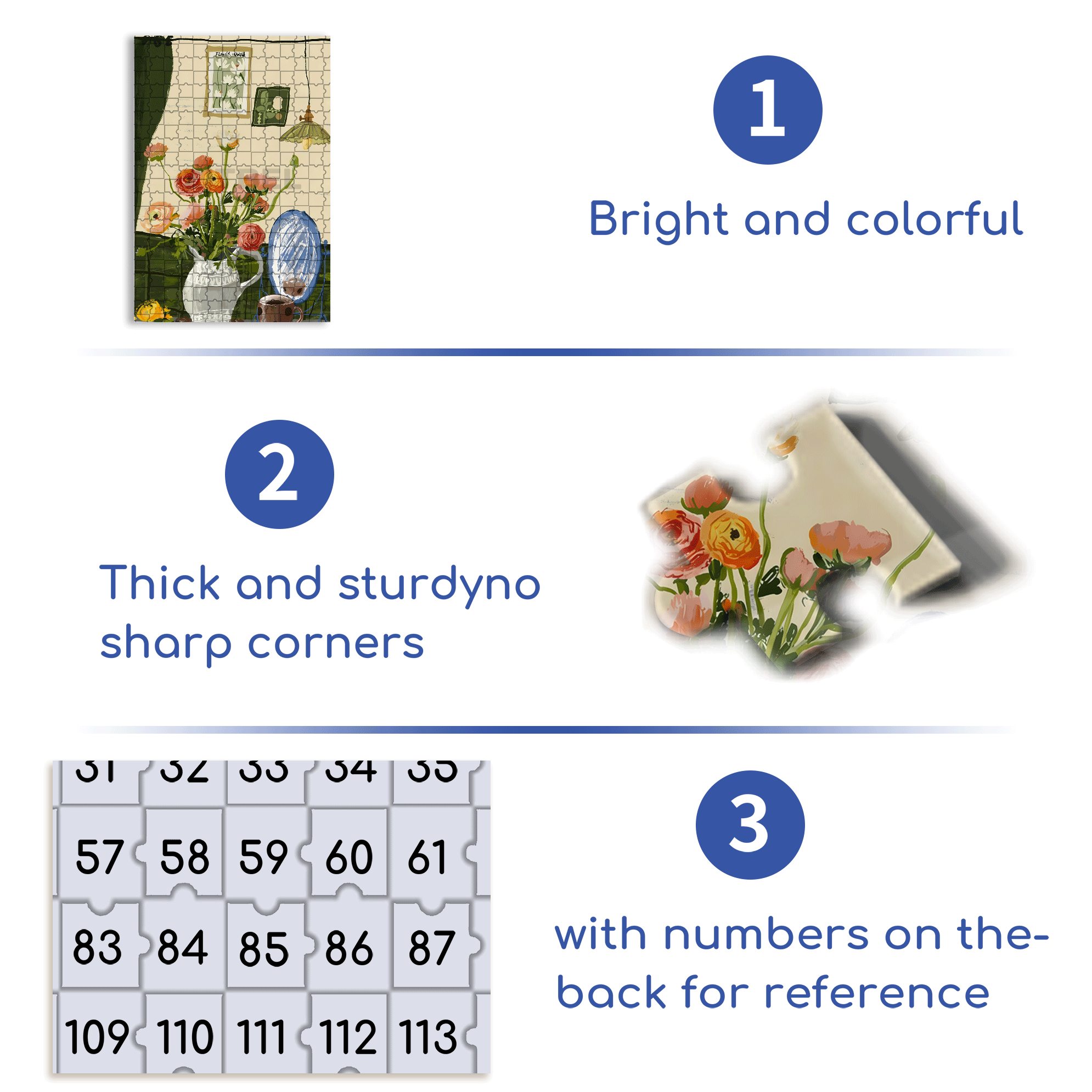 The Colors Of Spring 500pcs/1000pcs Jigsaw Puzzle, Scratch-Resistant, Interactive Family Game & Brain-Boosting DIY Decor, Perfect for Halloween, Christmas & New Year Gifts, Family Puzzle Game