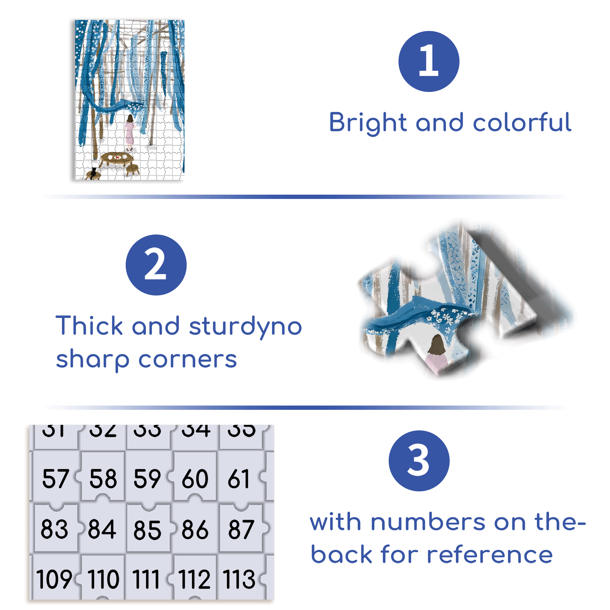 Wait For The Wind 500pcs/1000pcs Jigsaw Puzzle, Scratch-Resistant, Interactive Family Game & Brain-Boosting DIY Decor, Perfect for Halloween, Christmas & New Year Gifts, Family Puzzle Game