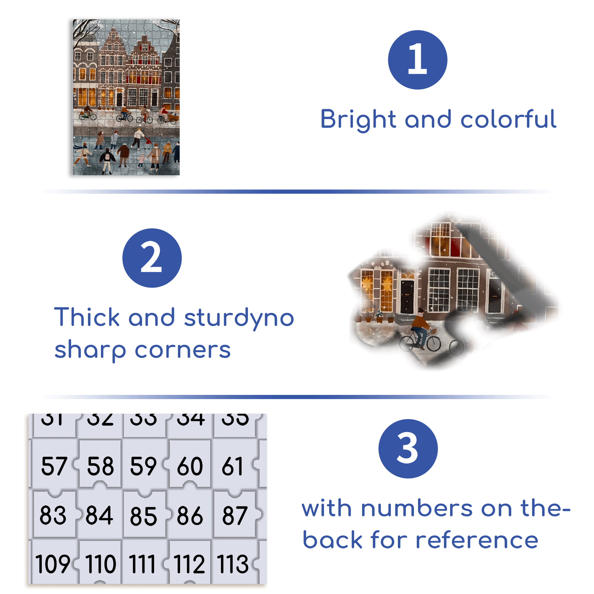A Great Weekend Destination 2 500pcs/1000pcs Jigsaw Puzzle, Scratch-Resistant, Interactive Family Game & Brain-Boosting DIY Decor, Perfect for Halloween, Christmas & New Year Gifts, Family Puzzle Game