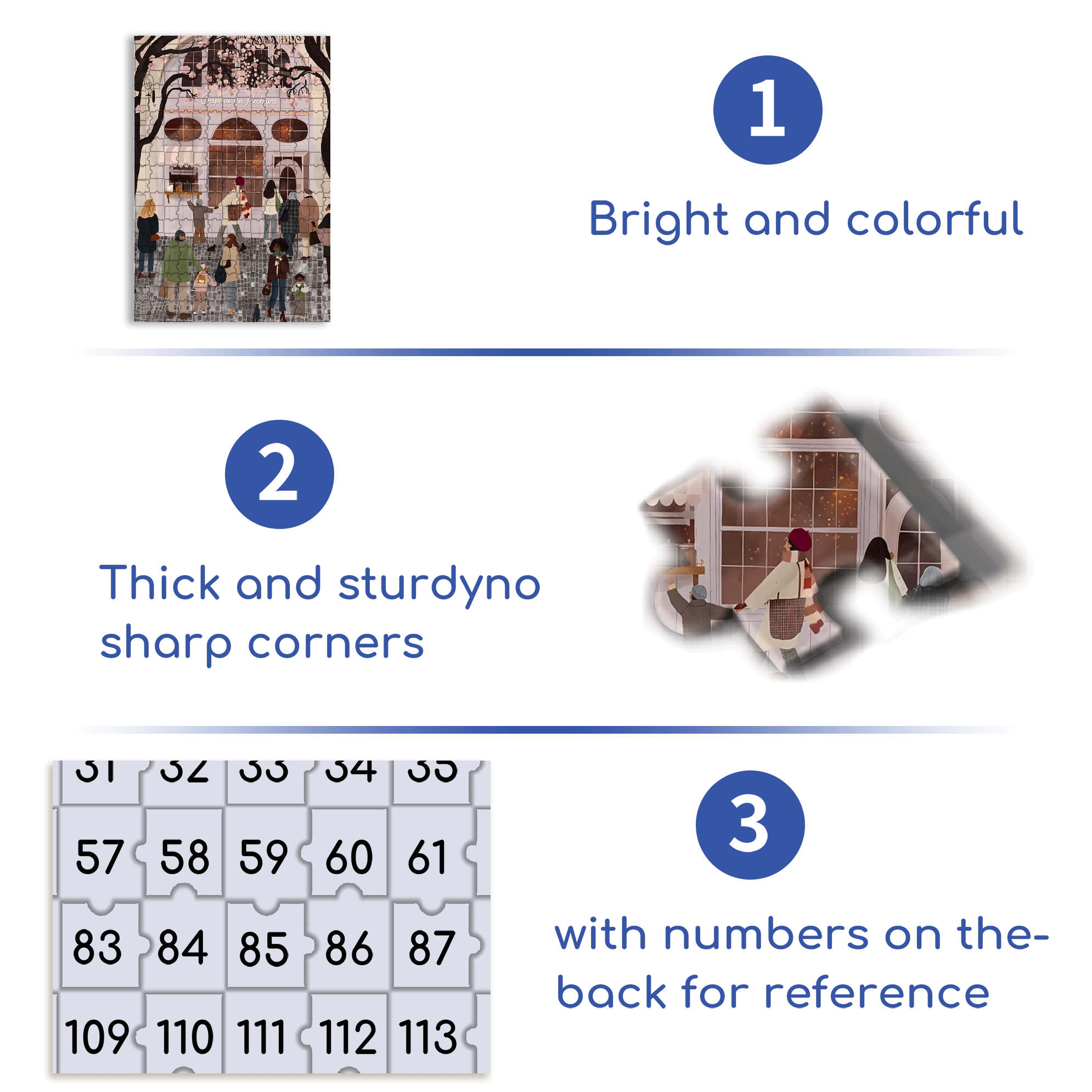 A Great Weekend Destination 5 500pcs/1000pcs Jigsaw Puzzle, Scratch-Resistant, Interactive Family Game & Brain-Boosting DIY Decor, Perfect for Halloween, Christmas & New Year Gifts, Family Puzzle Game