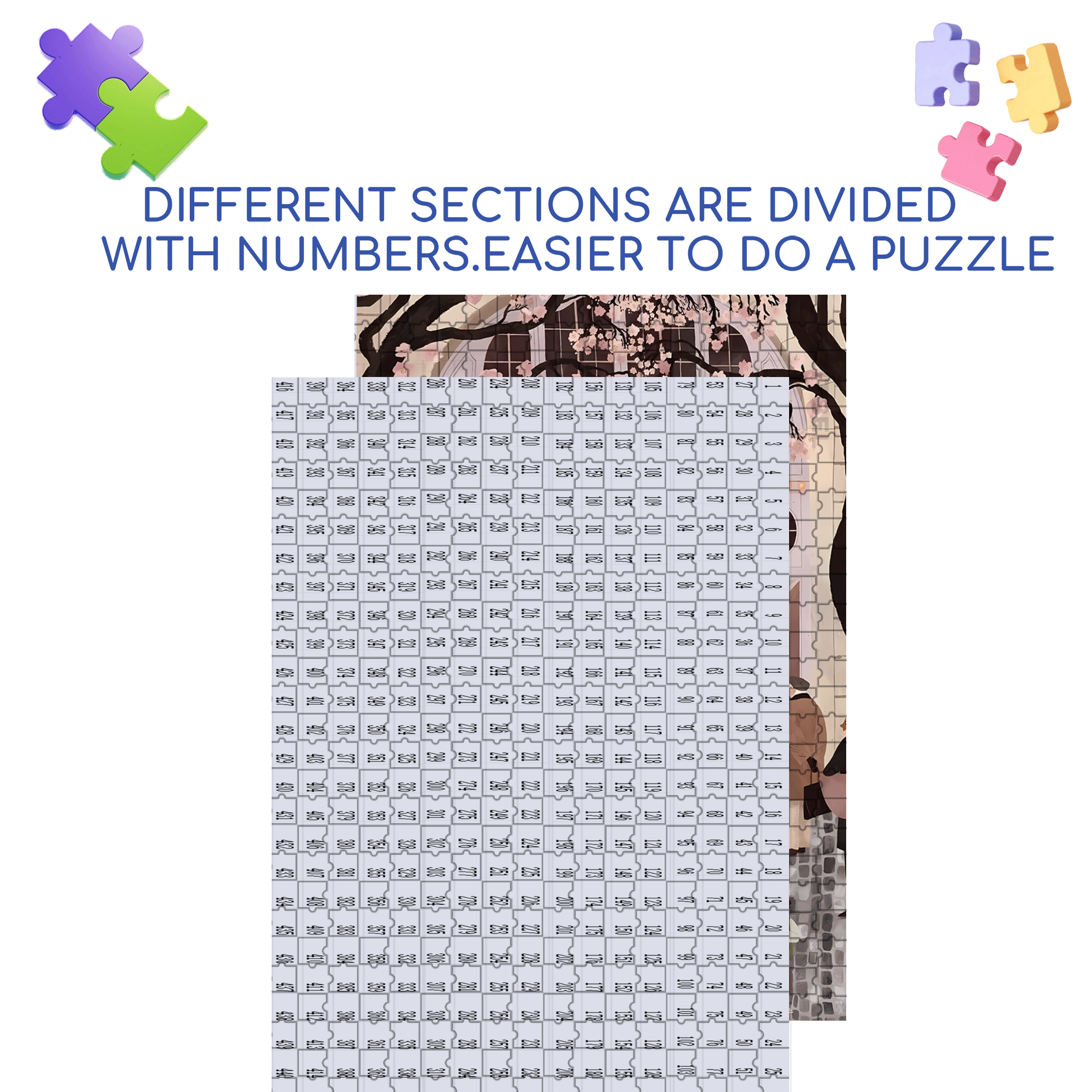 A Great Weekend Destination 5 500pcs/1000pcs Jigsaw Puzzle, Scratch-Resistant, Interactive Family Game & Brain-Boosting DIY Decor, Perfect for Halloween, Christmas & New Year Gifts, Family Puzzle Game