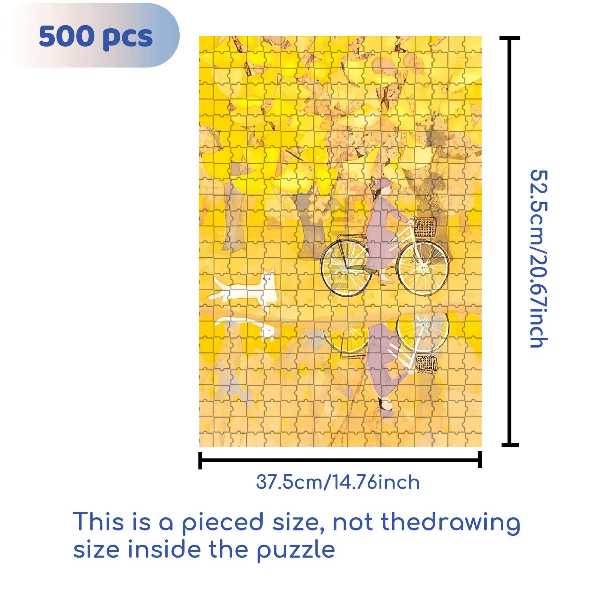 A Great Weekend Destination 6 500pcs/1000pcs Jigsaw Puzzle, Scratch-Resistant, Interactive Family Game & Brain-Boosting DIY Decor, Perfect for Halloween, Christmas & New Year Gifts, Family Puzzle Game