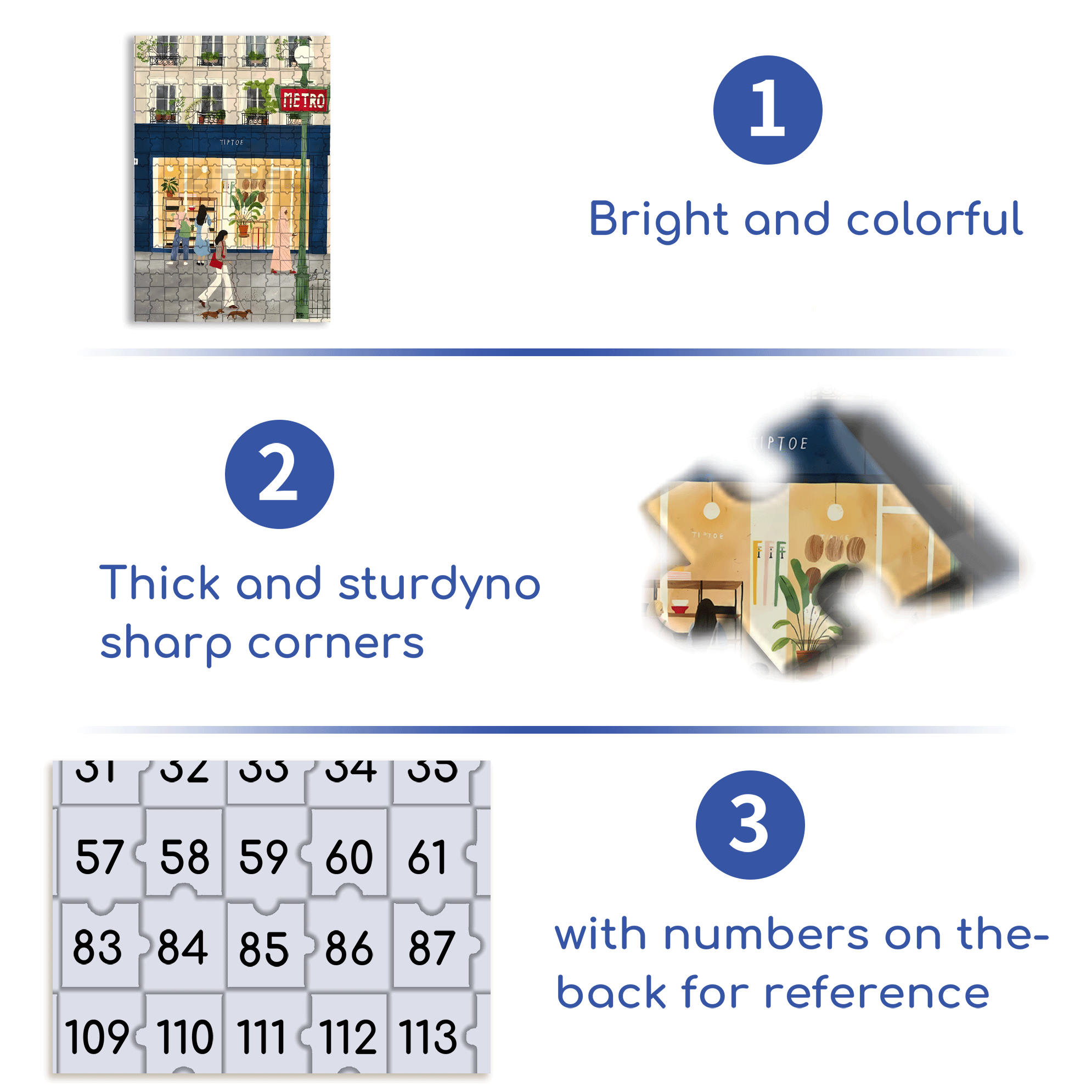 A Great Weekend Destination 8 500pcs/1000pcs Jigsaw Puzzle, Scratch-Resistant, Interactive Family Game & Brain-Boosting DIY Decor, Perfect for Halloween, Christmas & New Year Gifts, Family Puzzle Game