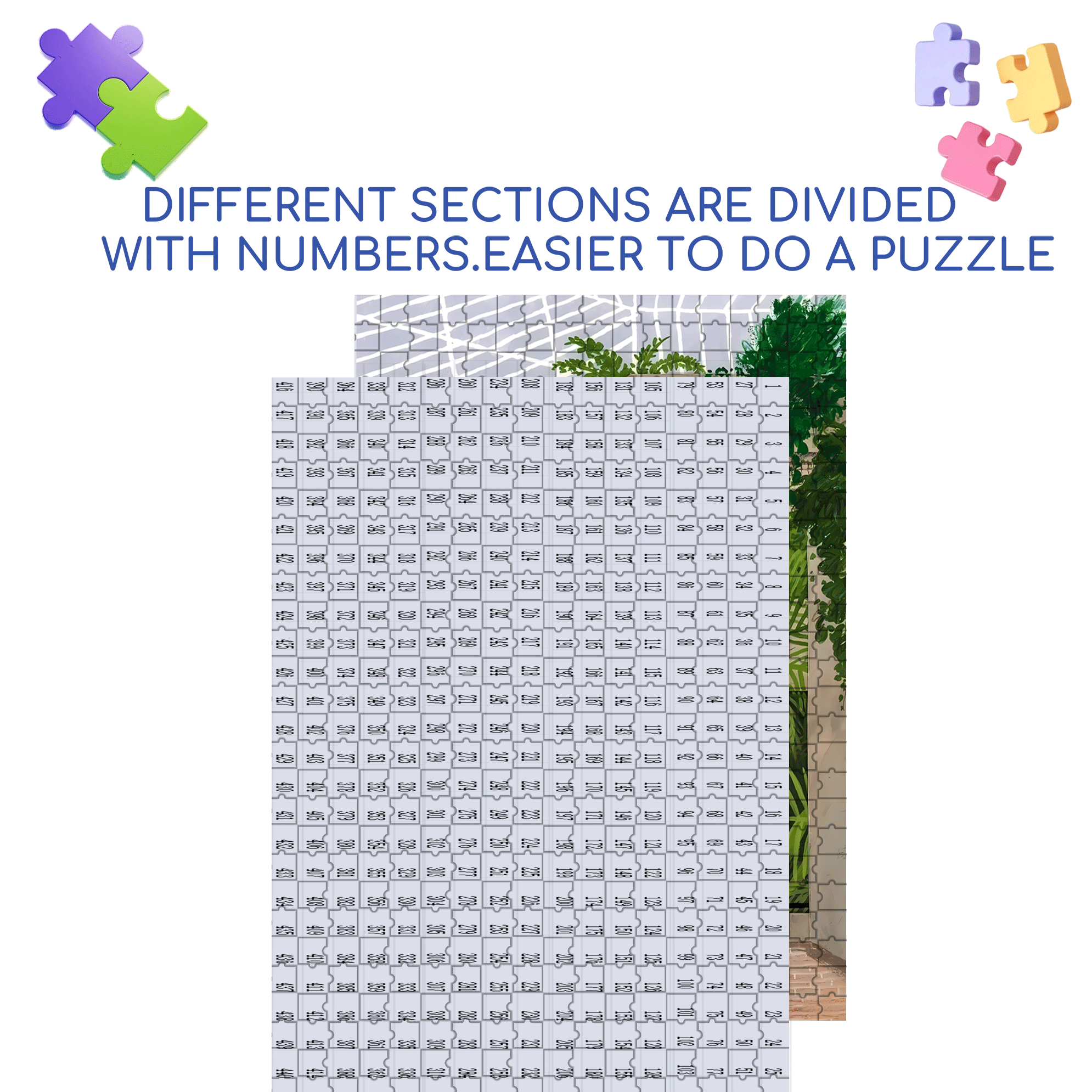 A Great Weekend Destination 500pcs/1000pcs Jigsaw Puzzle, Scratch-Resistant, Interactive Family Game & Brain-Boosting DIY Decor, Perfect for Halloween, Christmas & New Year Gifts, Family Puzzle Game