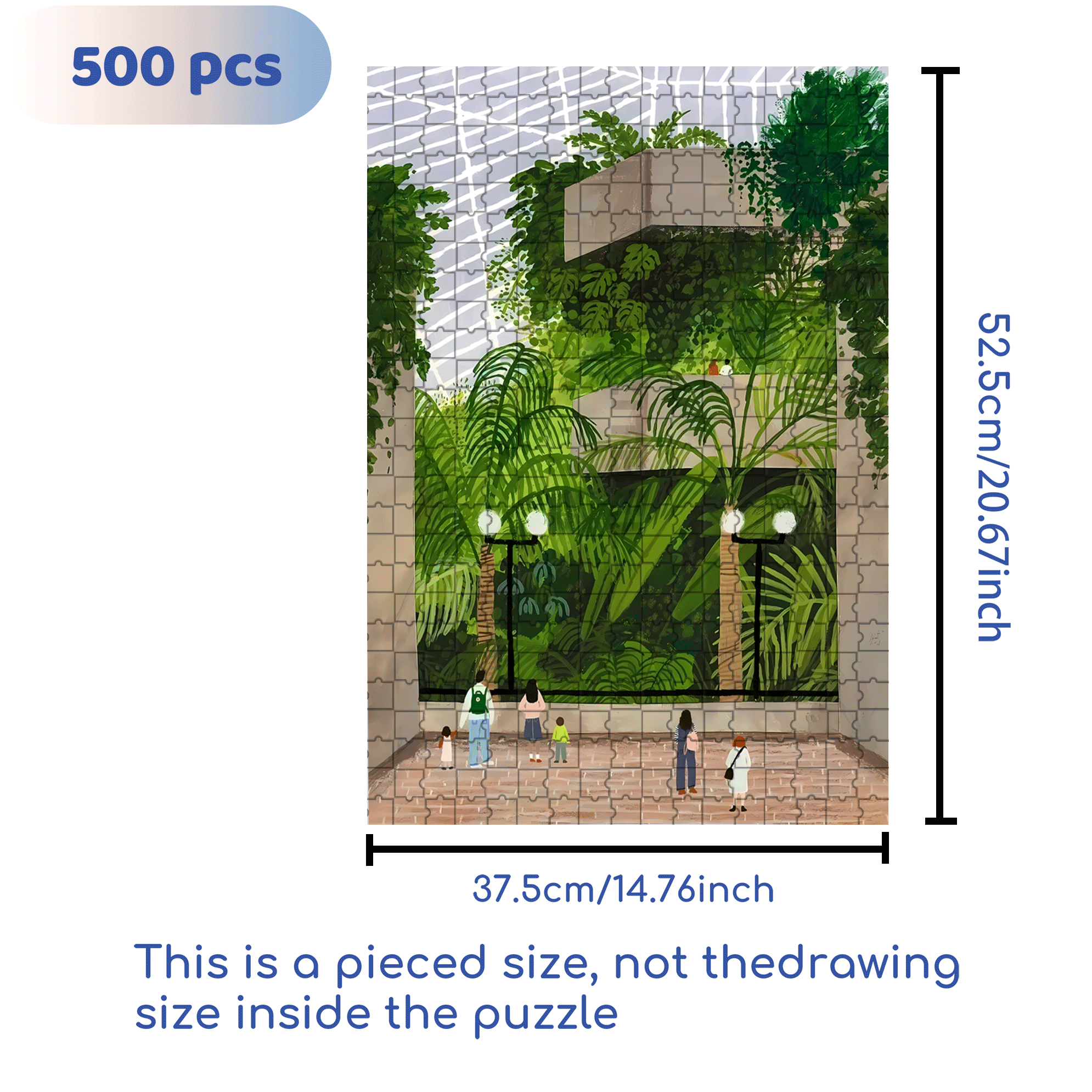 A Great Weekend Destination 500pcs/1000pcs Jigsaw Puzzle, Scratch-Resistant, Interactive Family Game & Brain-Boosting DIY Decor, Perfect for Halloween, Christmas & New Year Gifts, Family Puzzle Game