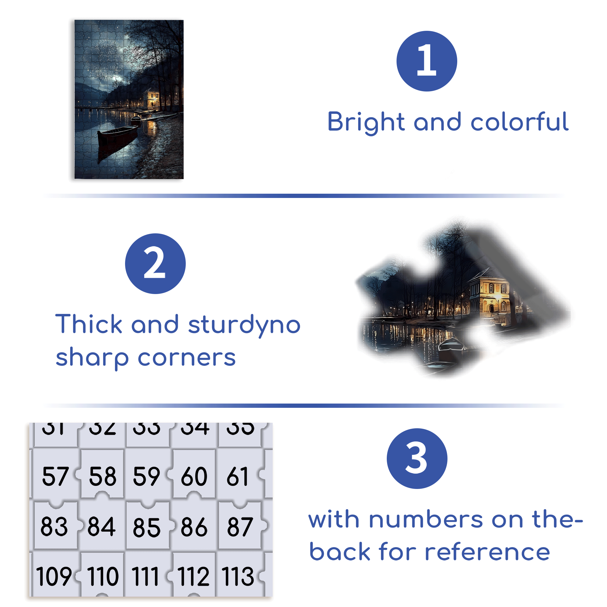 Experience The Tranquility And Profundity Of Nature 500pcs/1000pcs Jigsaw Puzzle, Scratch-Resistant, Interactive Family Game & Brain-Boosting DIY Decor, Perfect for Halloween, Christmas & New Year Gifts, Family Puzzle Game