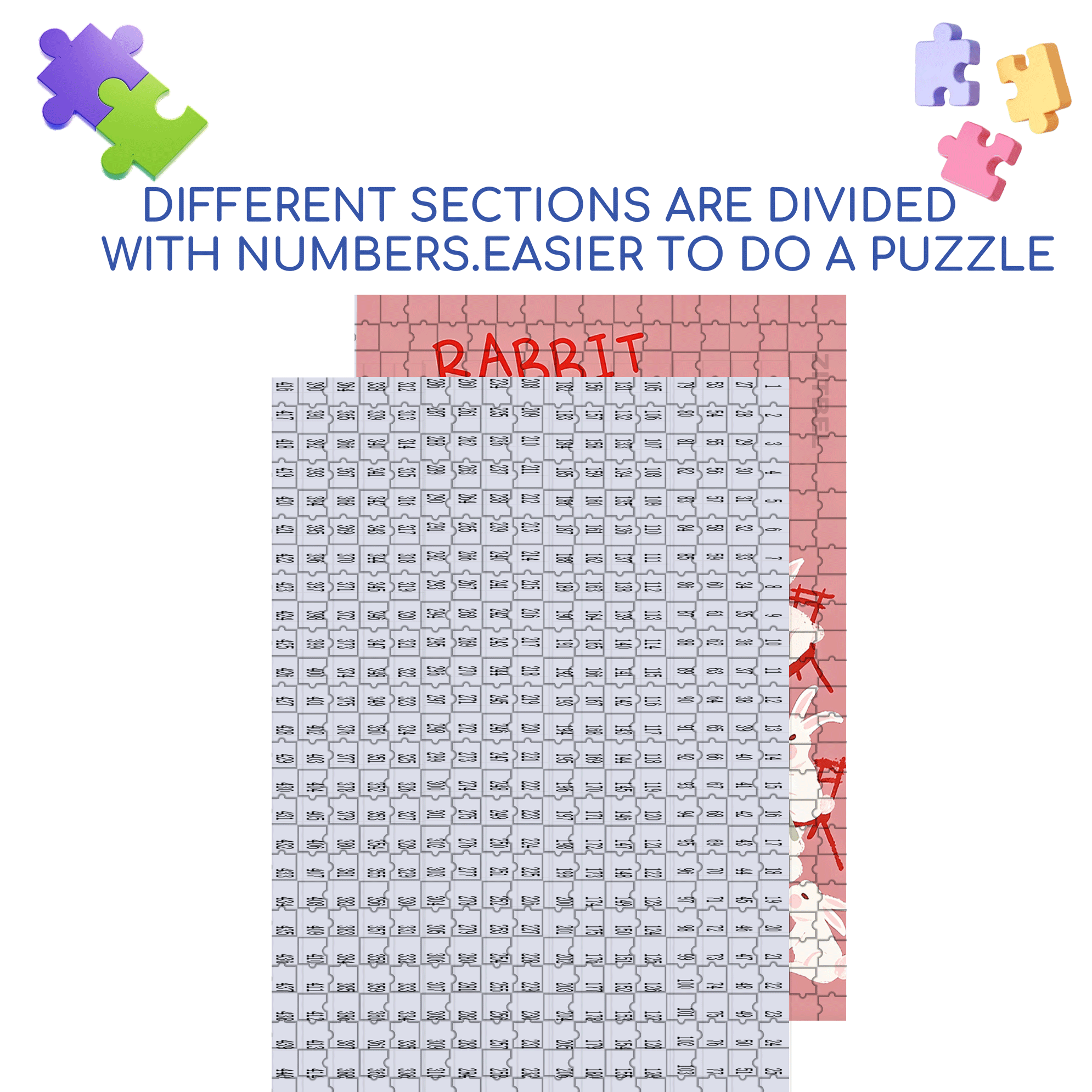 Celebrate Birthdays Together 500pcs/1000pcs Jigsaw Puzzle, Scratch-Resistant, Interactive Family Game & Brain-Boosting DIY Decor, Perfect for Halloween, Christmas & New Year Gifts, Family Puzzle Game