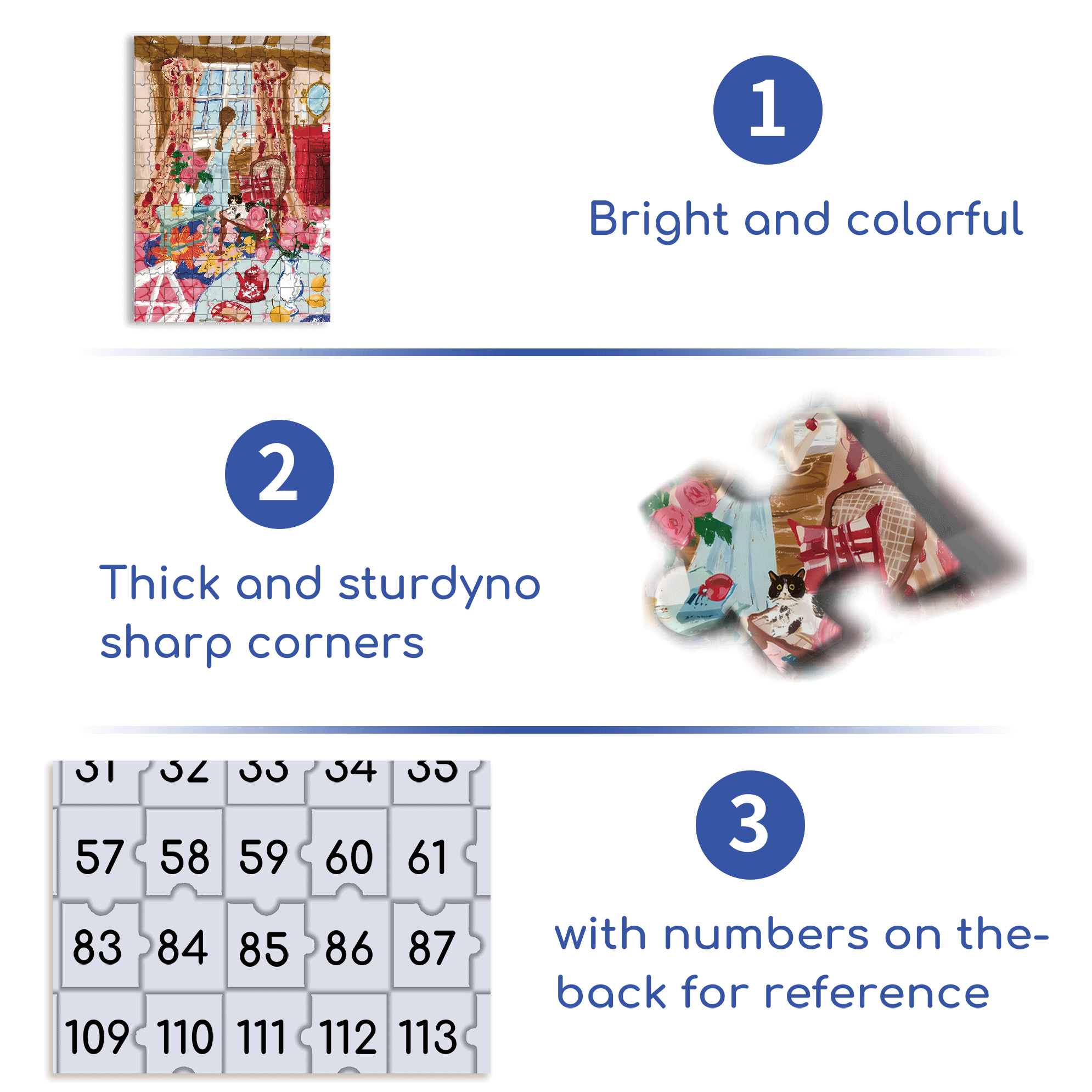 Colorful Room 500pcs/1000pcs Jigsaw Puzzle, Scratch-Resistant, Interactive Family Game & Brain-Boosting DIY Decor, Perfect for Halloween, Christmas & New Year Gifts, Family Puzzle Game