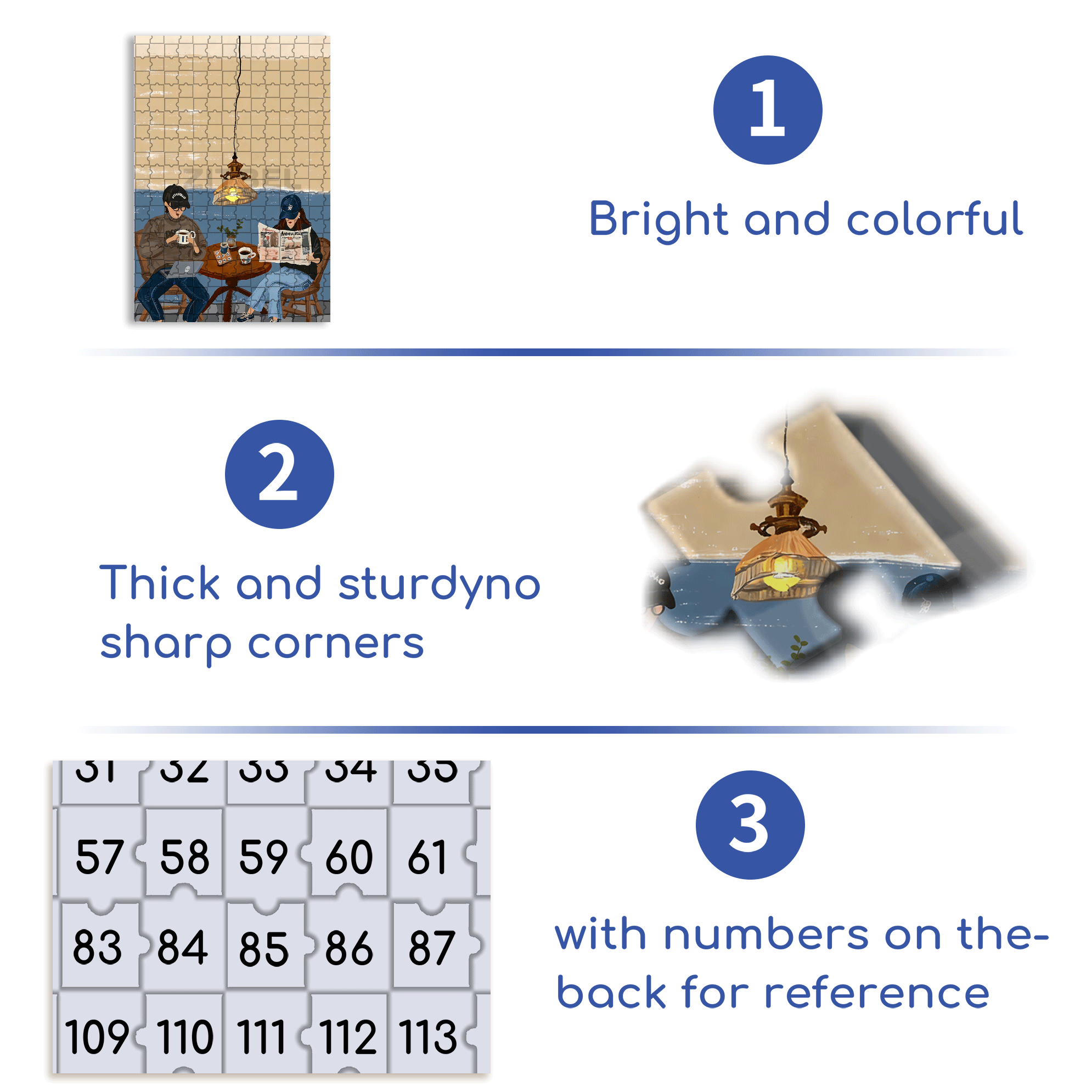 Cup Collector 500pcs/1000pcs Jigsaw Puzzle, Scratch-Resistant, Interactive Family Game & Brain-Boosting DIY Decor, Perfect for Halloween, Christmas & New Year Gifts, Family Puzzle Game