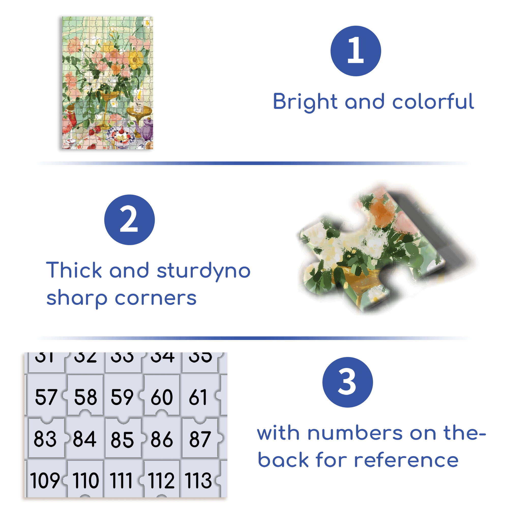 French Afternoon Tea 500pcs/1000pcs Jigsaw Puzzle, Scratch-Resistant, Interactive Family Game & Brain-Boosting DIY Decor, Perfect for Halloween, Christmas & New Year Gifts, Family Puzzle Game