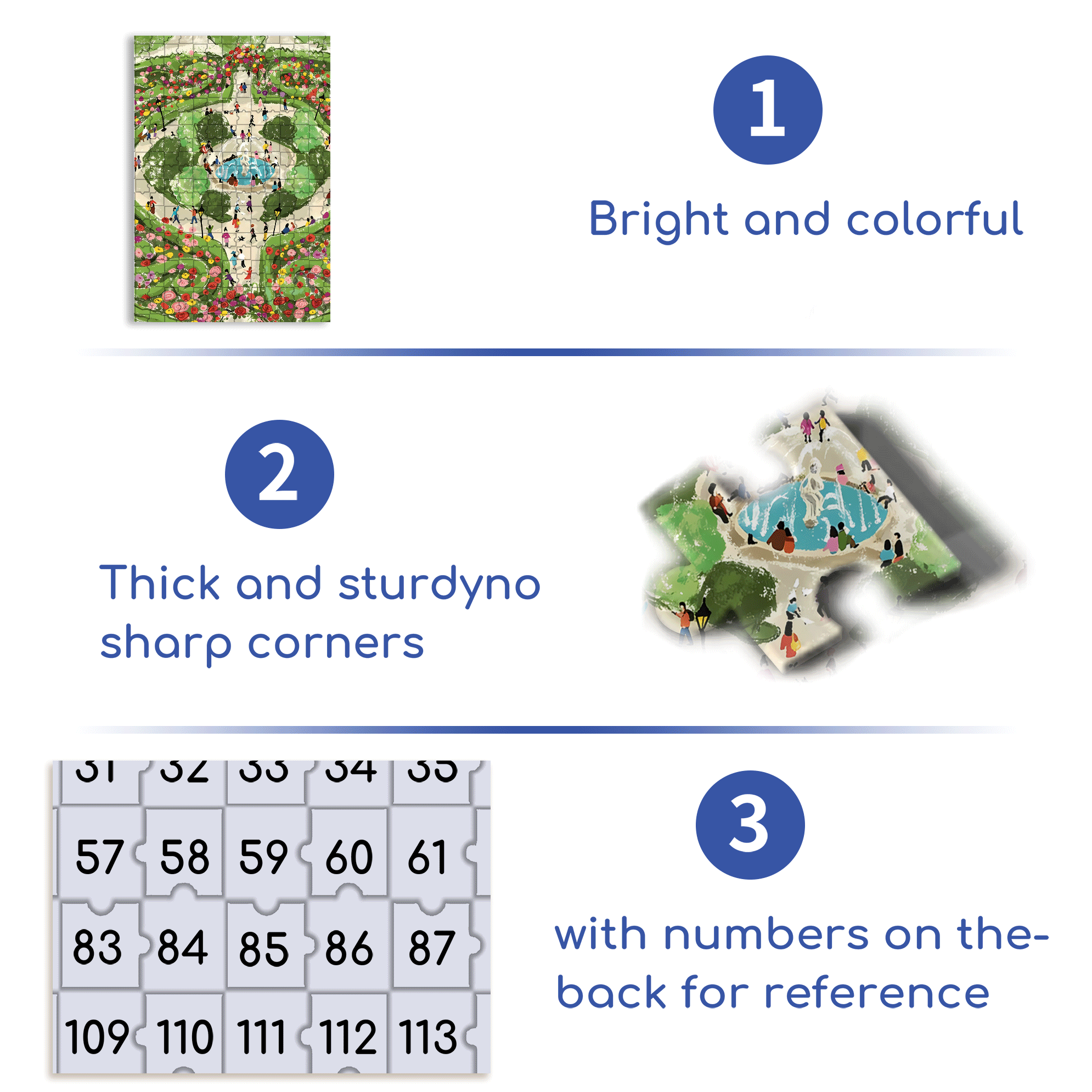 Fuxing Park 500pcs/1000pcs Jigsaw Puzzle, Scratch-Resistant, Interactive Family Game & Brain-Boosting DIY Decor, Perfect for Halloween, Christmas & New Year Gifts, Family Puzzle Game