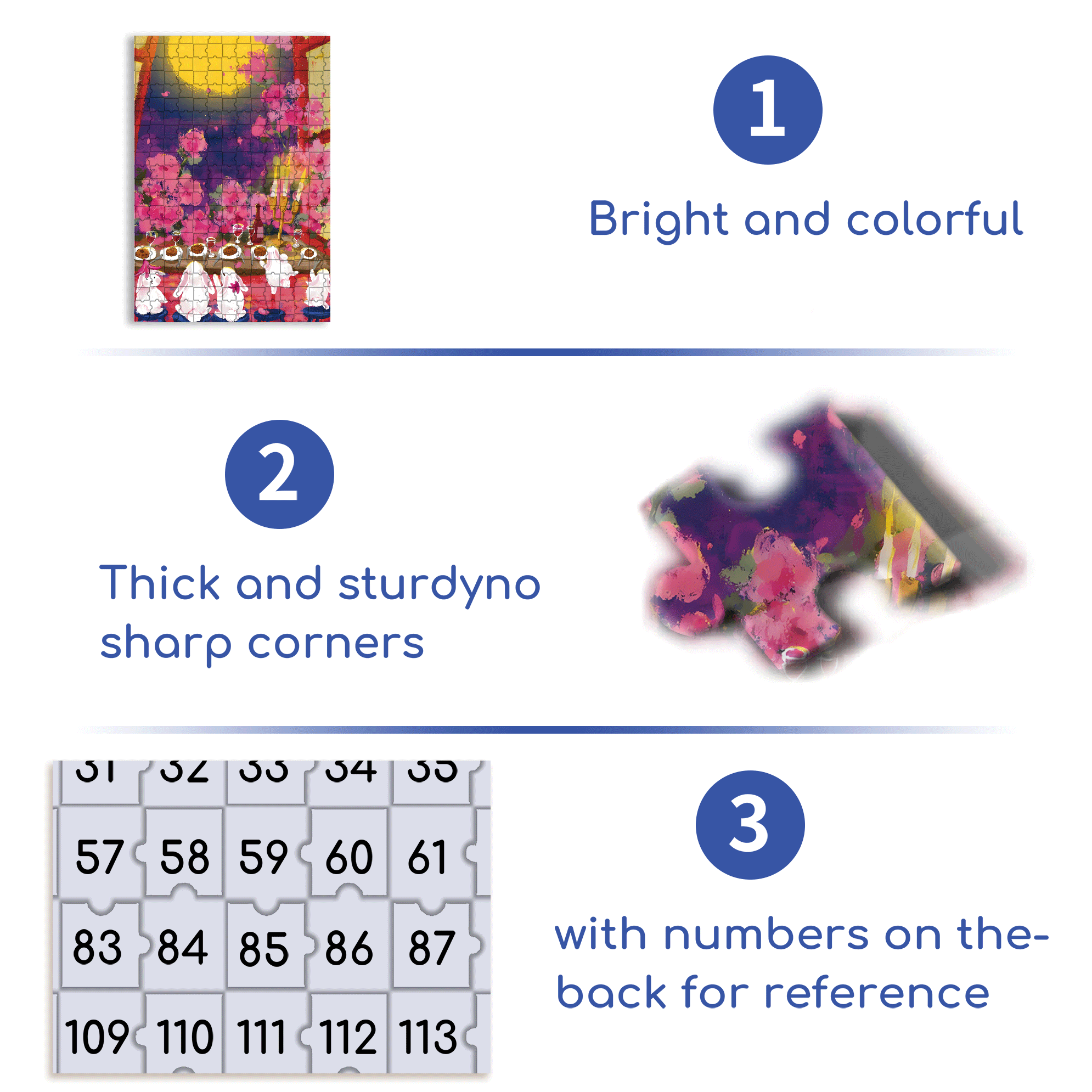 Look At The Moon 500pcs/1000pcs Jigsaw Puzzle, Scratch-Resistant, Interactive Family Game & Brain-Boosting DIY Decor, Perfect for Halloween, Christmas & New Year Gifts, Family Puzzle Game