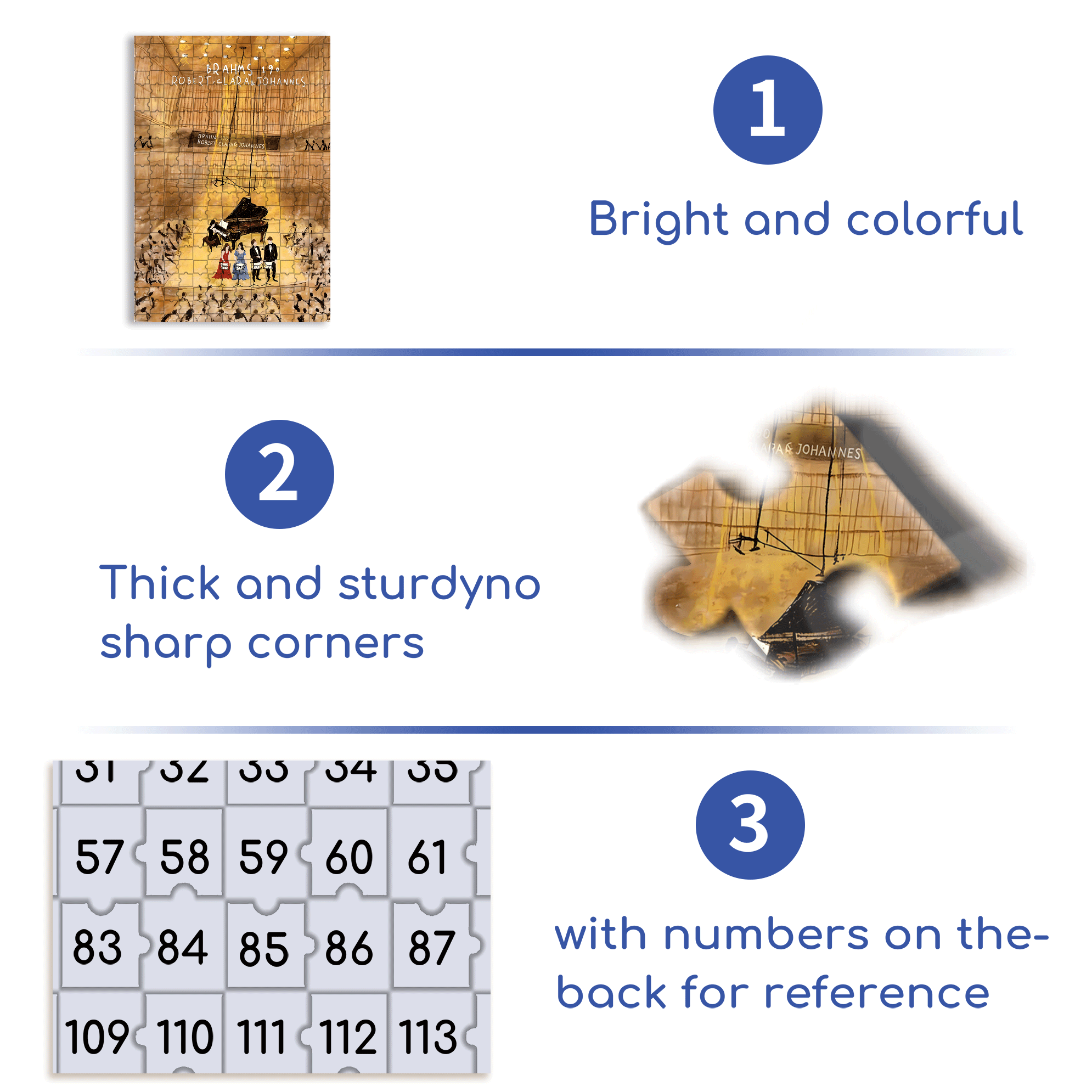 Love In The Song 500pcs/1000pcs Jigsaw Puzzle, Scratch-Resistant, Interactive Family Game & Brain-Boosting DIY Decor, Perfect for Halloween, Christmas & New Year Gifts, Family Puzzle Game
