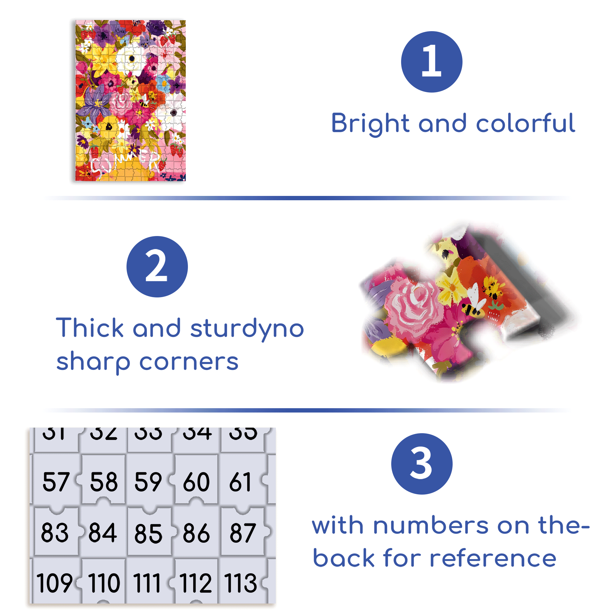 Beautiful Flowers In May 500pcs/1000pcs Jigsaw Puzzle, Scratch-Resistant, Interactive Family Game & Brain-Boosting DIY Decor, Perfect for Halloween, Christmas & New Year Gifts, Family Puzzle Game