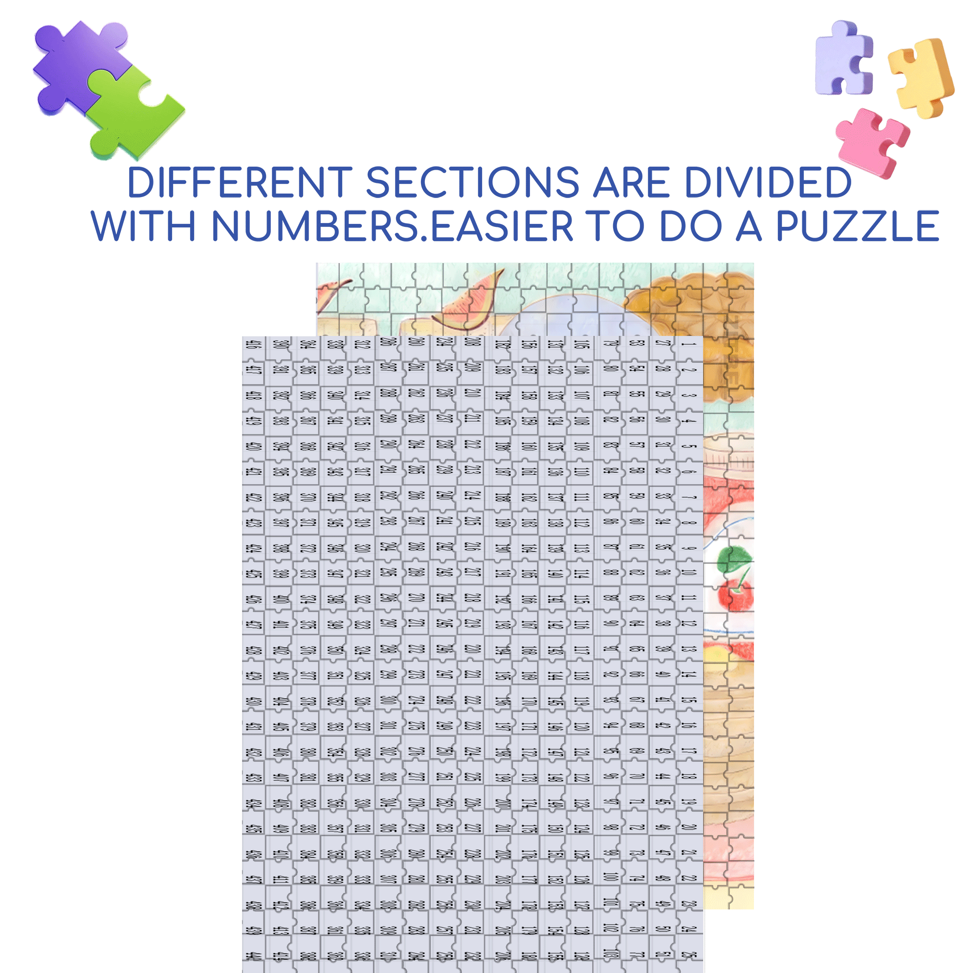 Champagne Bear 500pcs/1000pcs Jigsaw Puzzle, Scratch-Resistant, Interactive Family Game & Brain-Boosting DIY Decor, Perfect for Halloween, Christmas & New Year Gifts, Family Puzzle Game