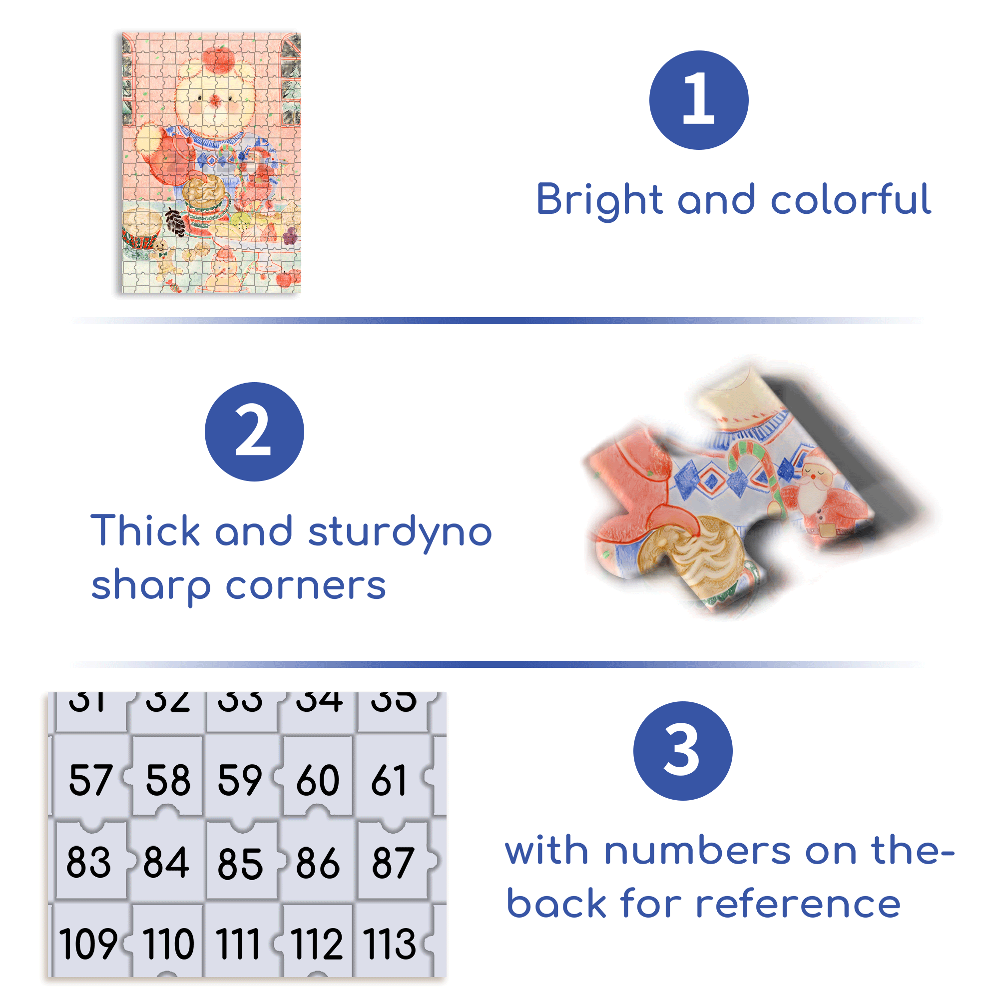 Christmas Tea Shop 500pcs/1000pcs Jigsaw Puzzle, Scratch-Resistant, Interactive Family Game & Brain-Boosting DIY Decor, Perfect for Halloween, Christmas & New Year Gifts, Family Puzzle Game