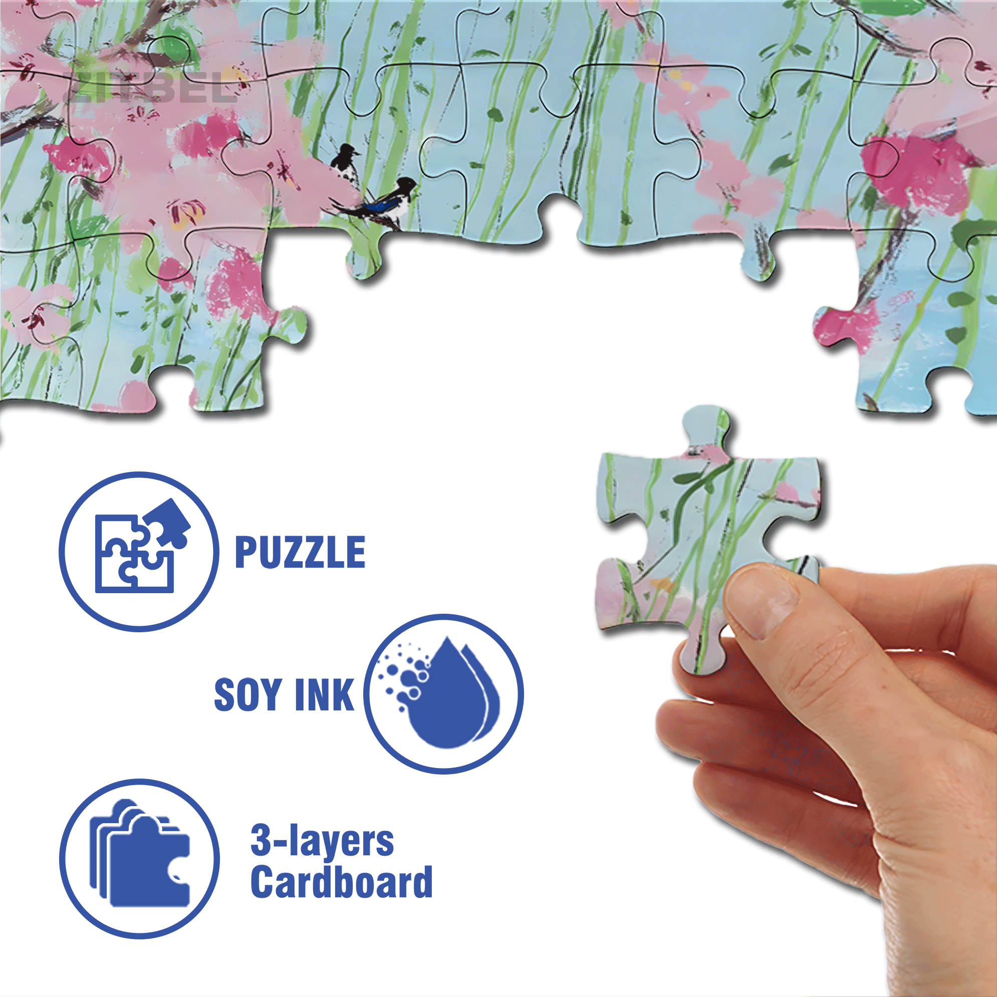 City Pictorial 500pcs/1000pcs Jigsaw Puzzle, Scratch-Resistant, Interactive Family Game & Brain-Boosting DIY Decor, Perfect for Halloween, Christmas & New Year Gifts, Family Puzzle Game