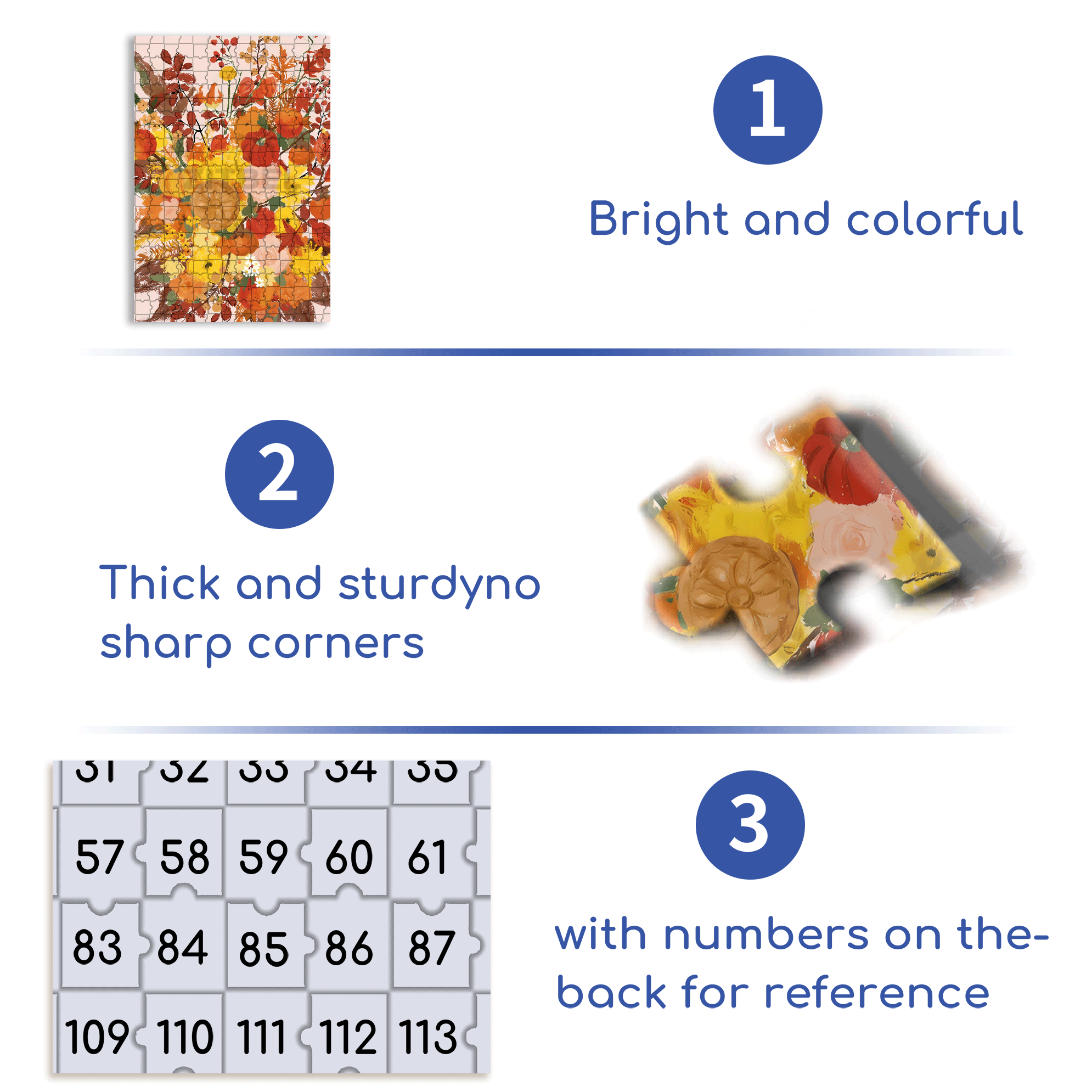 Earth Color Scheme 500pcs/1000pcs Jigsaw Puzzle, Scratch-Resistant, Interactive Family Game & Brain-Boosting DIY Decor, Perfect for Halloween, Christmas & New Year Gifts, Family Puzzle Game