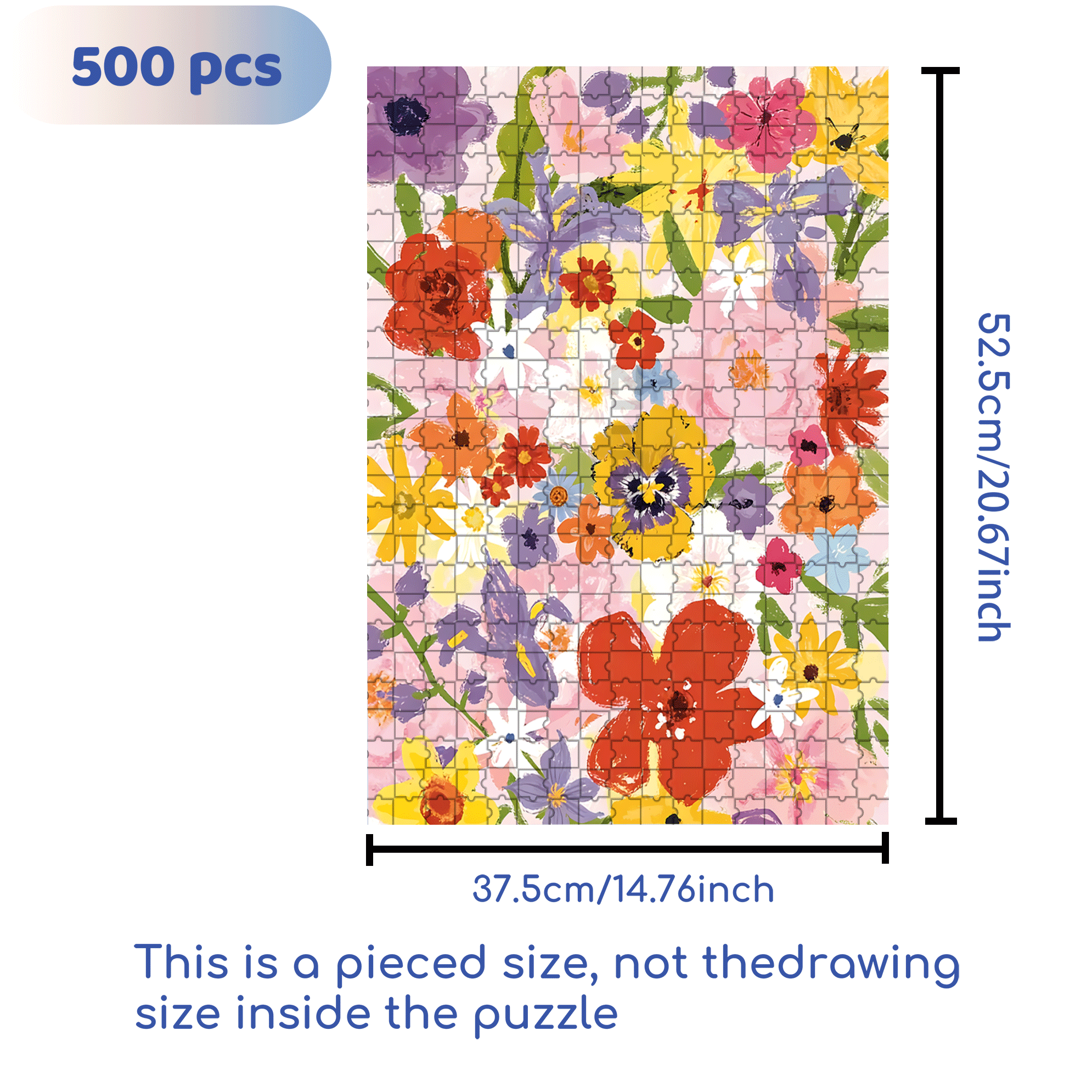 Favorite Color 500pcs/1000pcs Jigsaw Puzzle, Scratch-Resistant, Interactive Family Game & Brain-Boosting DIY Decor, Perfect for Halloween, Christmas & New Year Gifts, Family Puzzle Game