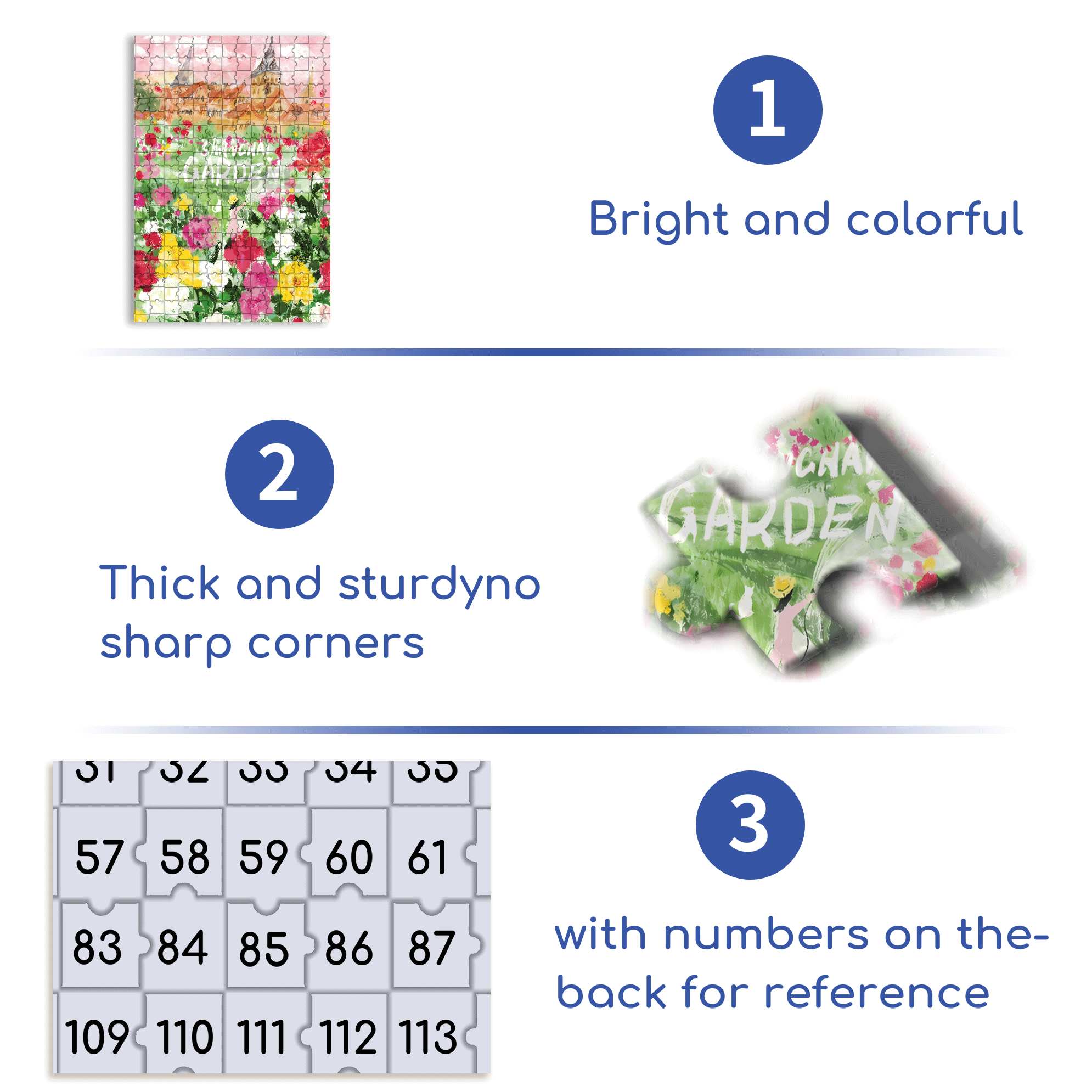 Garden Dream 500pcs/1000pcs Jigsaw Puzzle, Scratch-Resistant, Interactive Family Game & Brain-Boosting DIY Decor, Perfect for Halloween, Christmas & New Year Gifts, Family Puzzle Game