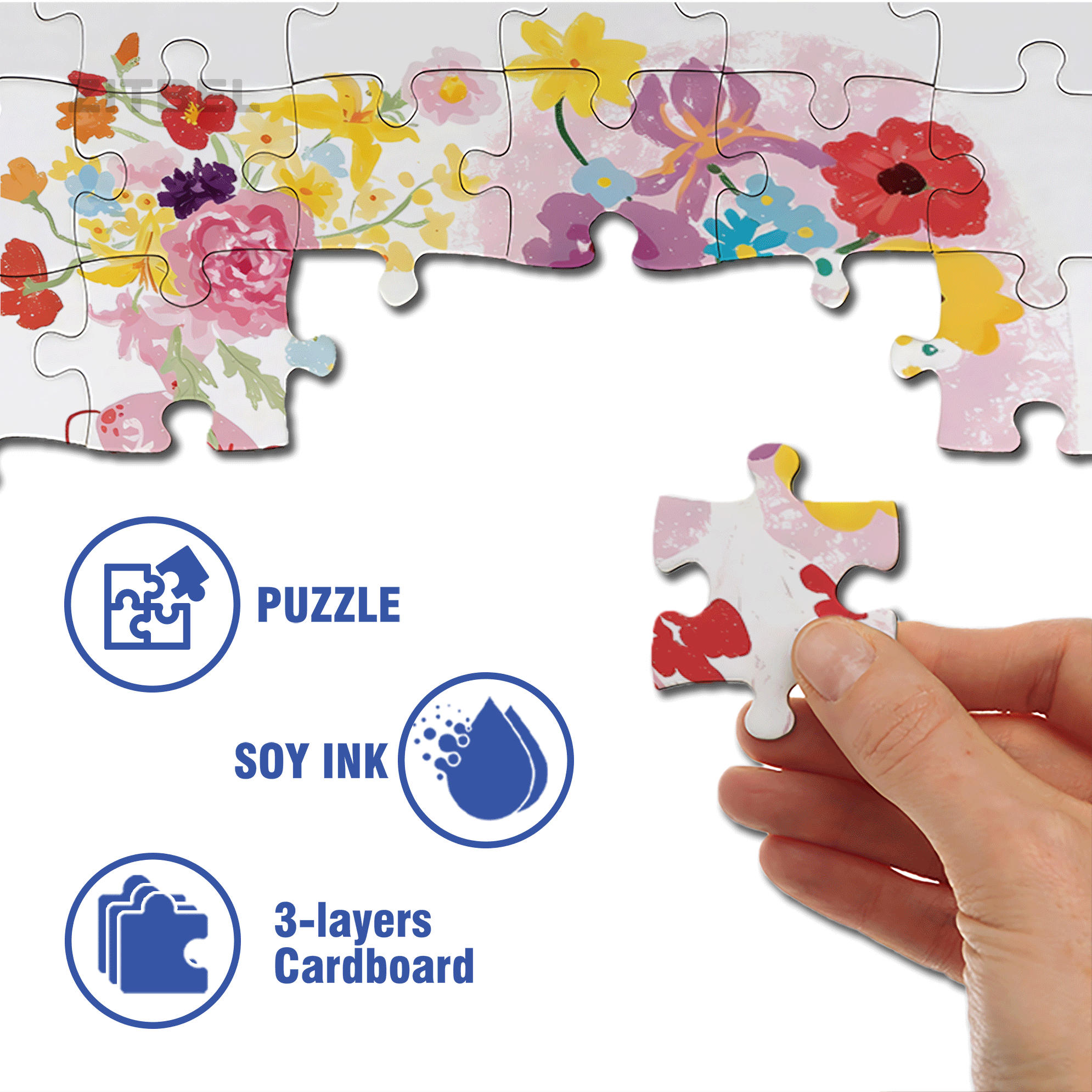 Happy Weekend 2 500pcs/1000pcs Jigsaw Puzzle, Scratch-Resistant, Interactive Family Game & Brain-Boosting DIY Decor, Perfect for Halloween, Christmas & New Year Gifts, Family Puzzle Game
