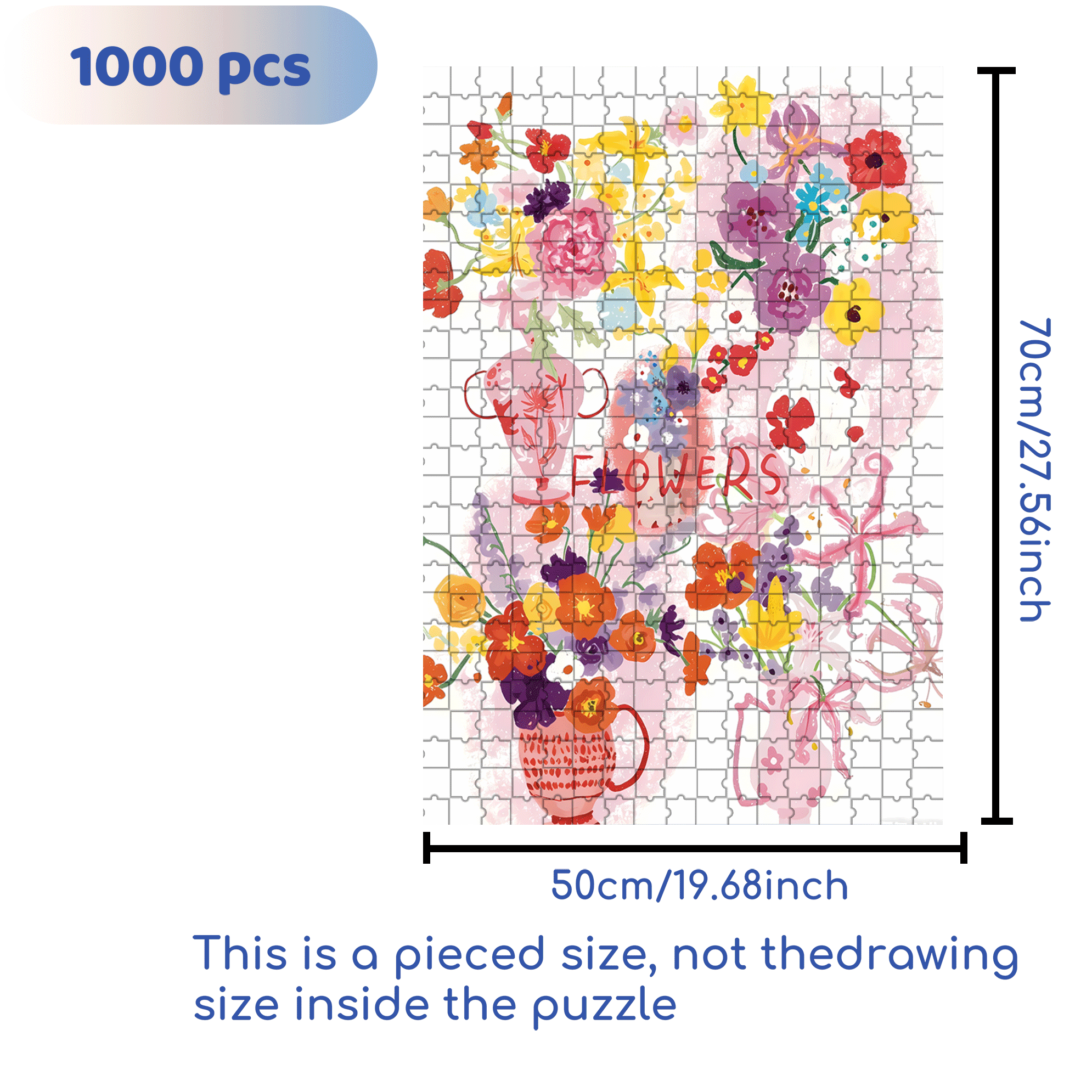 Happy Weekend 2 500pcs/1000pcs Jigsaw Puzzle, Scratch-Resistant, Interactive Family Game & Brain-Boosting DIY Decor, Perfect for Halloween, Christmas & New Year Gifts, Family Puzzle Game