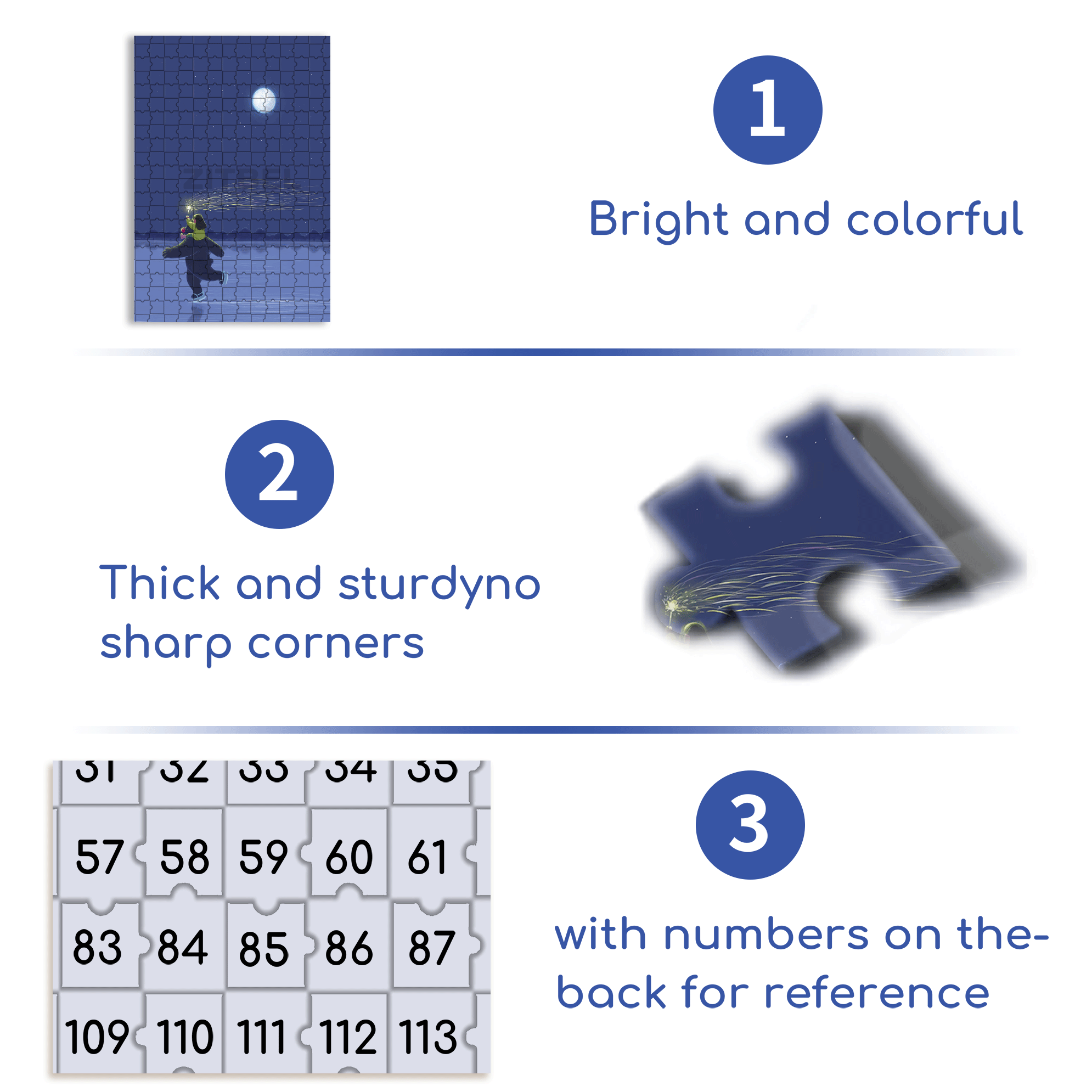 Ice Waltz 500pcs/1000pcs Jigsaw Puzzle, Scratch-Resistant, Interactive Family Game & Brain-Boosting DIY Decor, Perfect for Halloween, Christmas & New Year Gifts, Family Puzzle Game