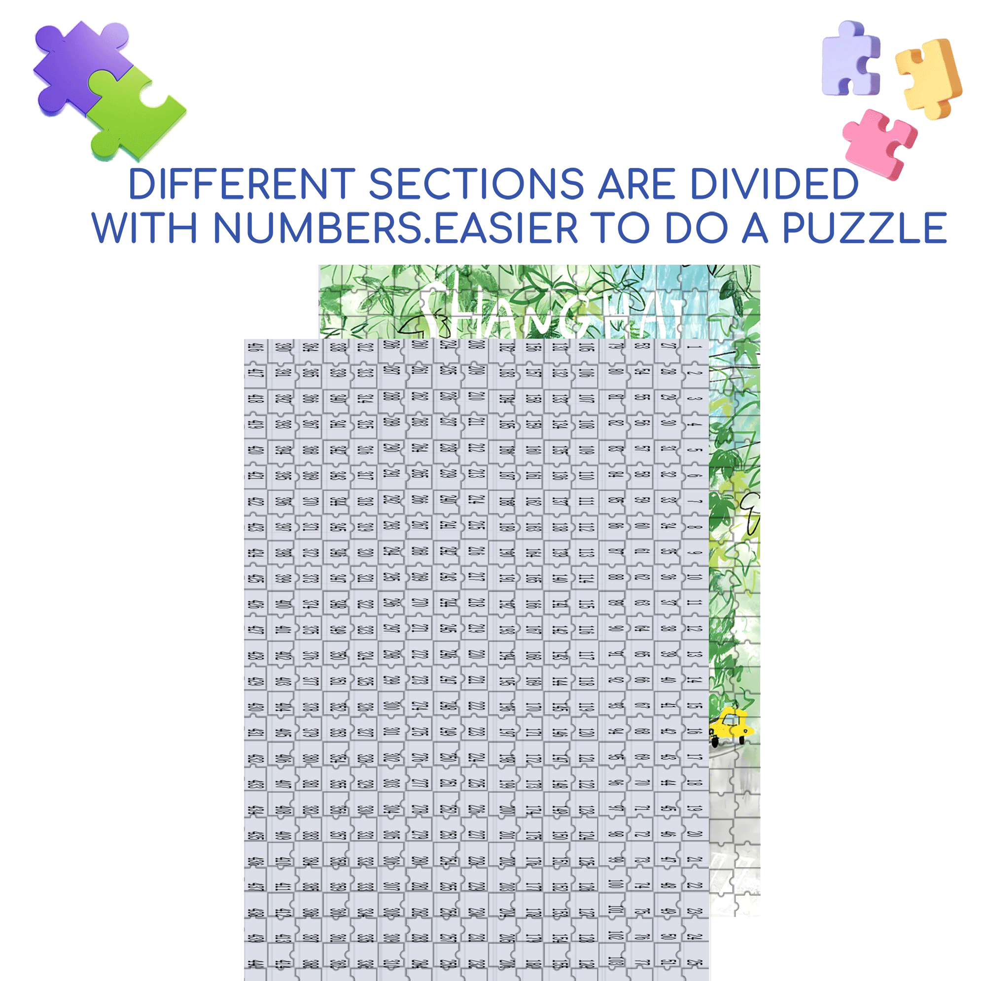 Keep The Summer 500pcs/1000pcs Jigsaw Puzzle, Scratch-Resistant, Interactive Family Game & Brain-Boosting DIY Decor, Perfect for Halloween, Christmas & New Year Gifts, Family Puzzle Game