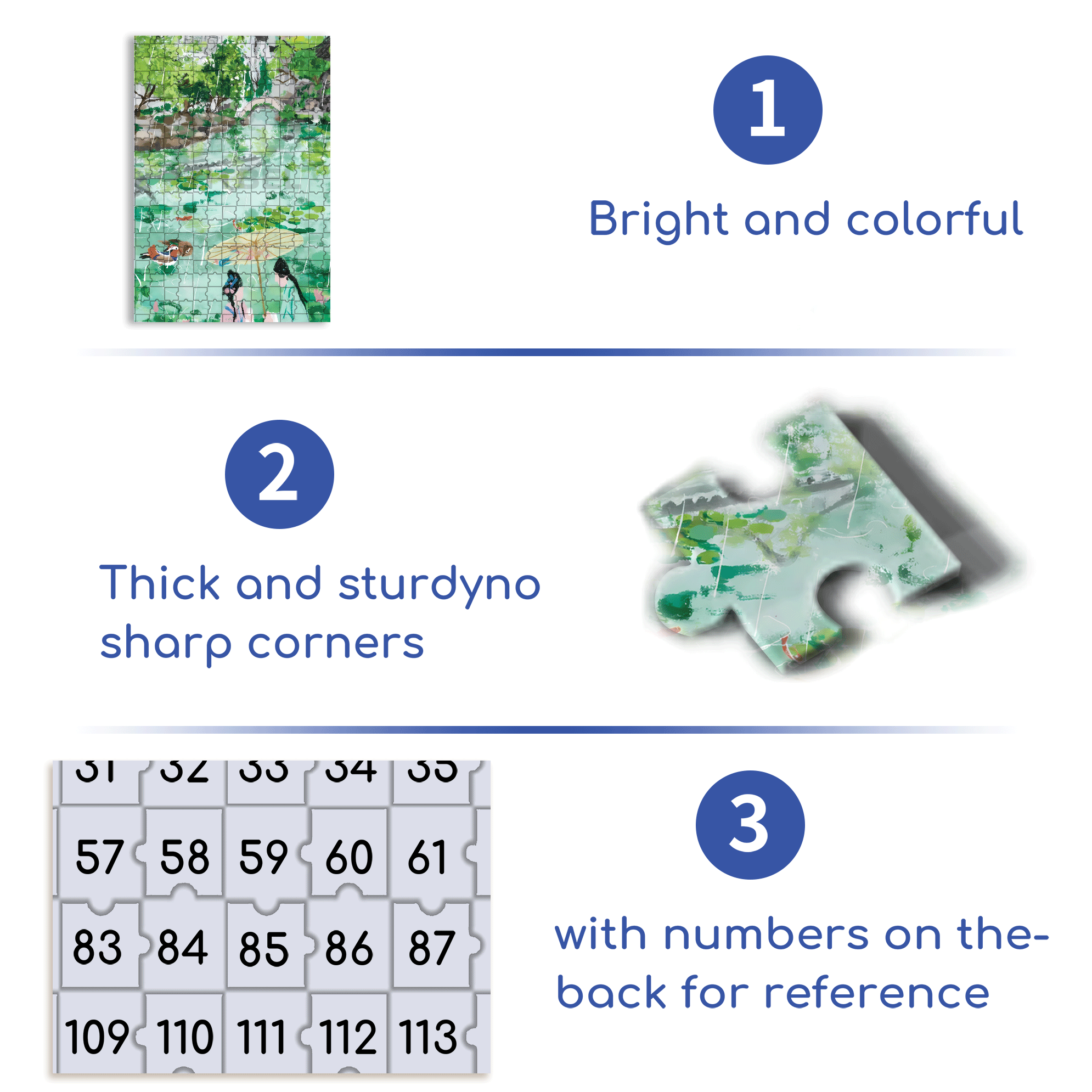 Lion Garden 2 500pcs/1000pcs Jigsaw Puzzle, Scratch-Resistant, Interactive Family Game & Brain-Boosting DIY Decor, Perfect for Halloween, Christmas & New Year Gifts, Family Puzzle Game