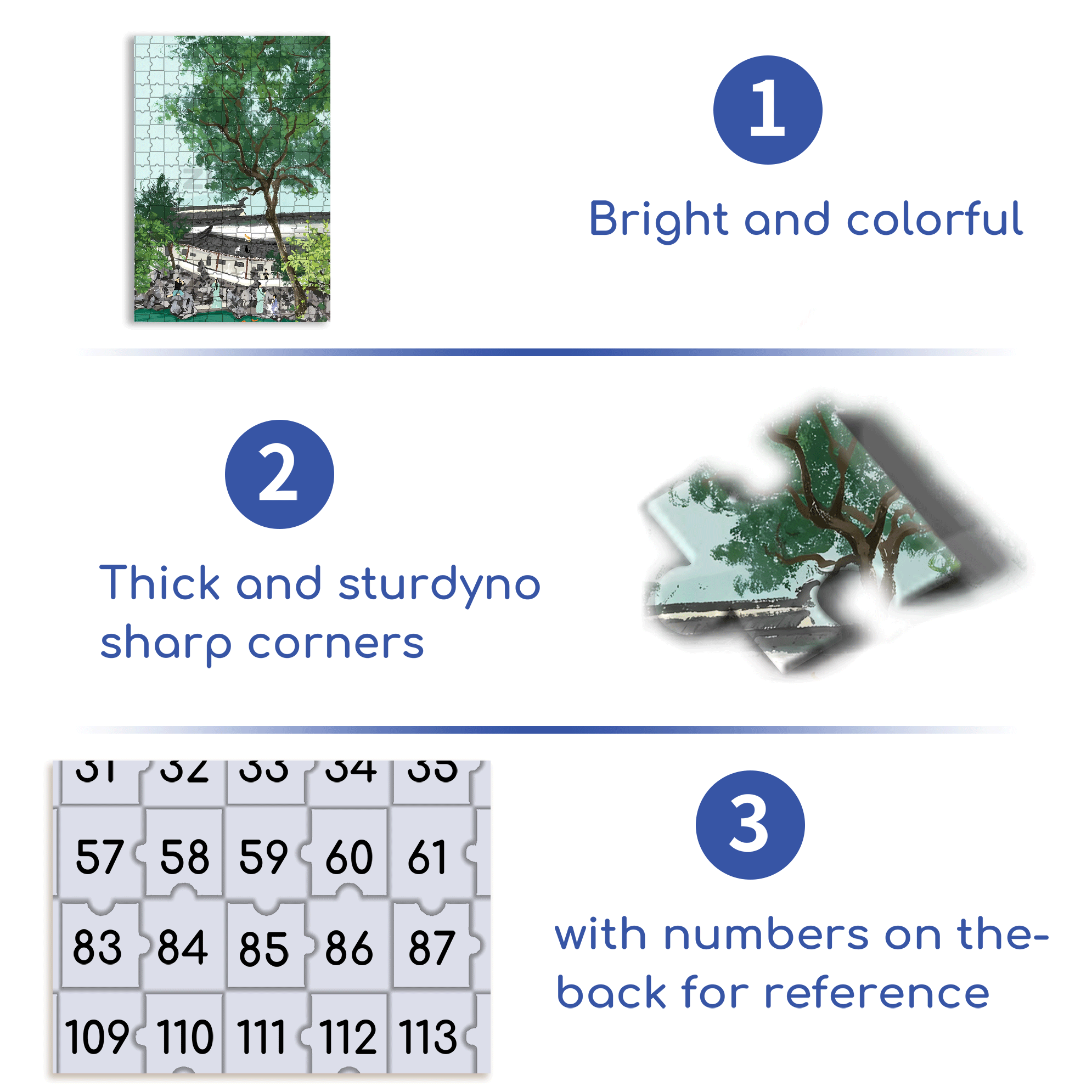 Lion Grove Garden 500pcs/1000pcs Jigsaw Puzzle, Scratch-Resistant, Interactive Family Game & Brain-Boosting DIY Decor, Perfect for Halloween, Christmas & New Year Gifts, Family Puzzle Game