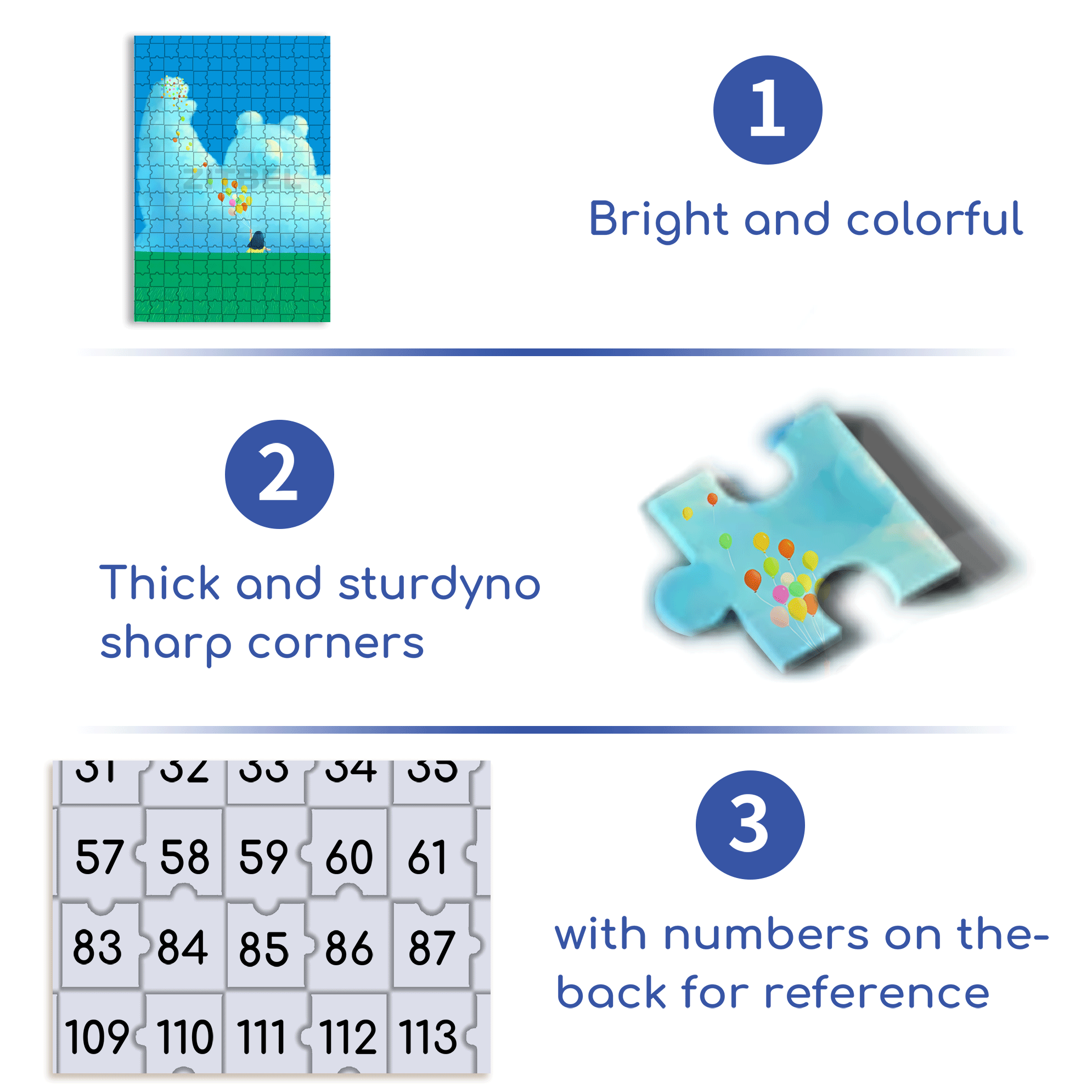 Cloud Knows 500pcs/1000pcs Jigsaw Puzzle, Scratch-Resistant, Interactive Family Game & Brain-Boosting DIY Decor, Perfect for Halloween, Christmas & New Year Gifts, Family Puzzle Game