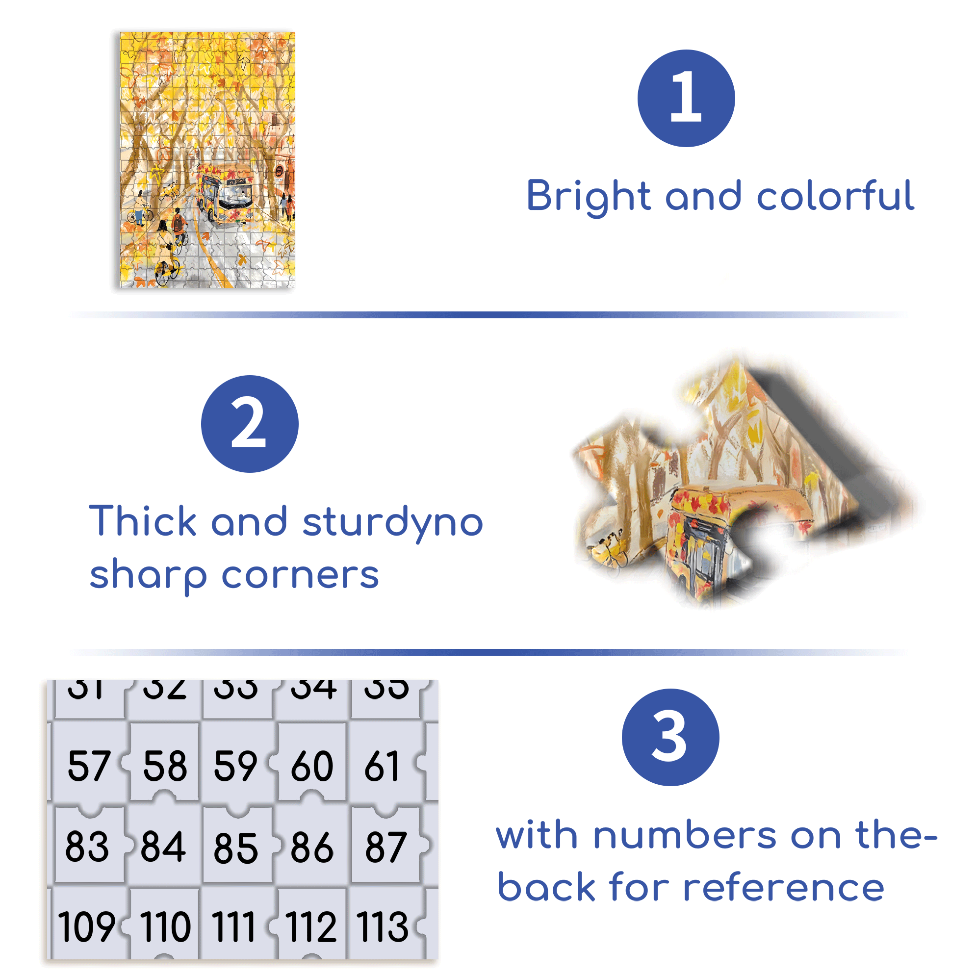 My Autumn Album 2 500pcs/1000pcs Jigsaw Puzzle, Scratch-Resistant, Interactive Family Game & Brain-Boosting DIY Decor, Perfect for Halloween, Christmas & New Year Gifts, Family Puzzle Game