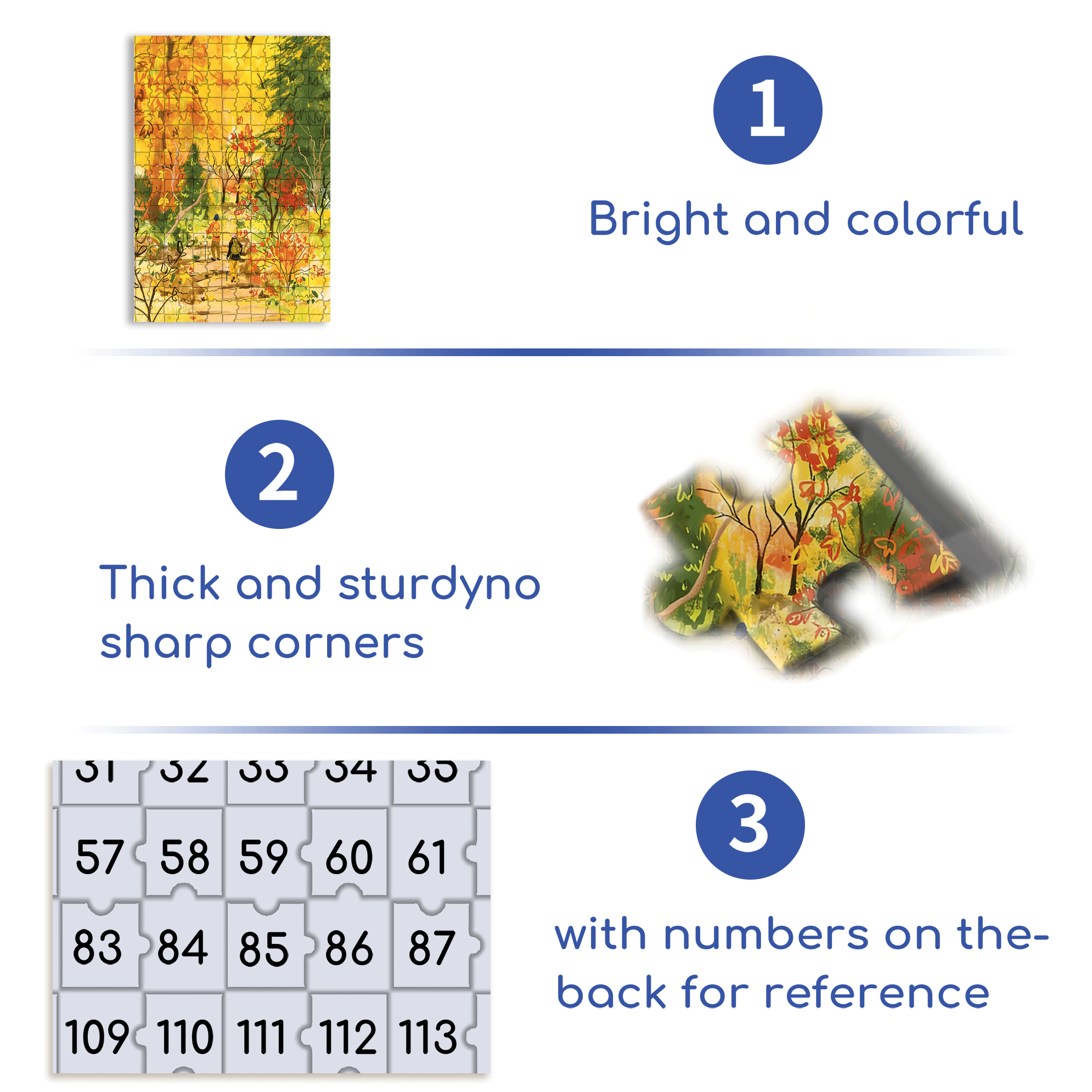 My Autumn Album 3 500pcs/1000pcs Jigsaw Puzzle, Scratch-Resistant, Interactive Family Game & Brain-Boosting DIY Decor, Perfect for Halloween, Christmas & New Year Gifts, Family Puzzle Game