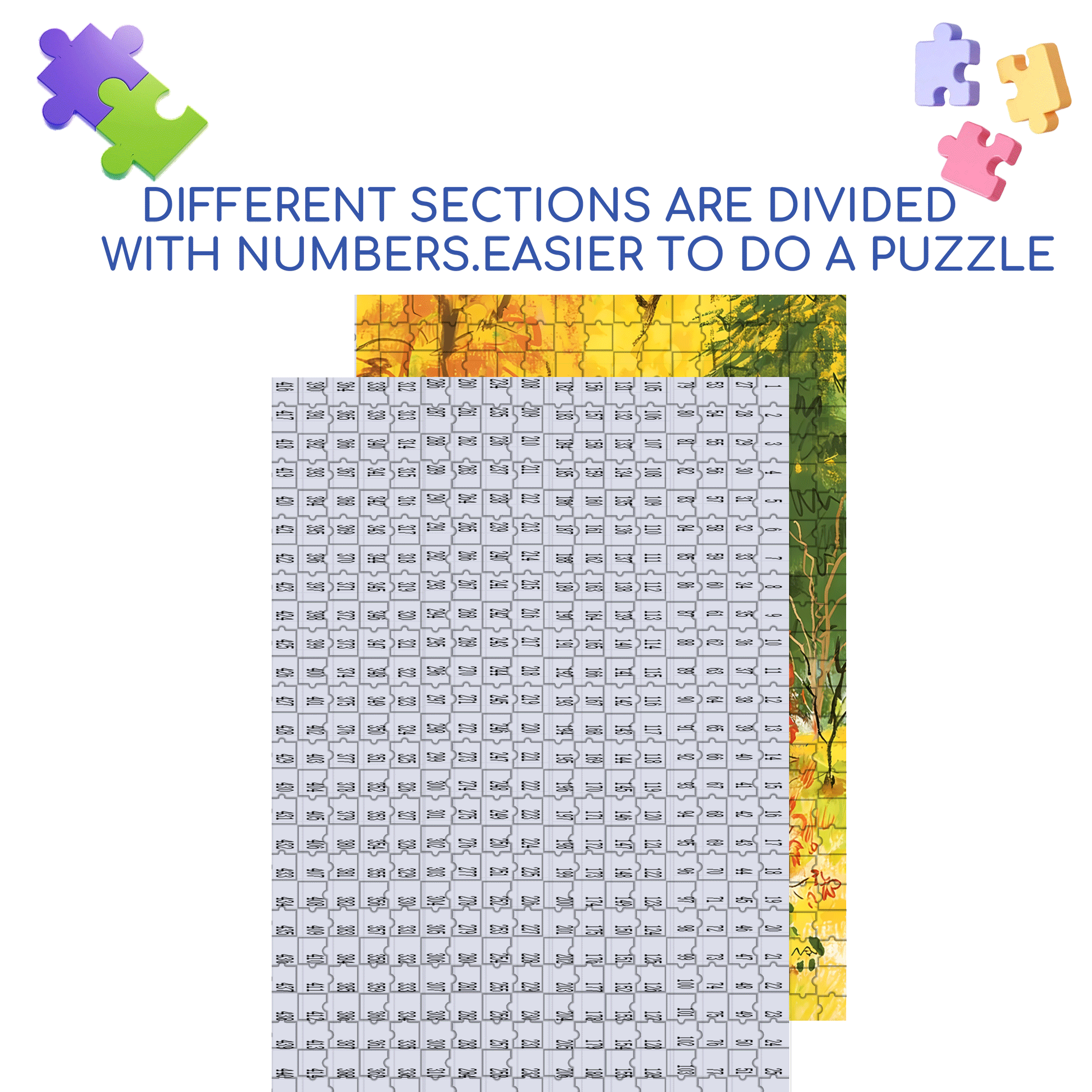 My Autumn Album 3 500pcs/1000pcs Jigsaw Puzzle, Scratch-Resistant, Interactive Family Game & Brain-Boosting DIY Decor, Perfect for Halloween, Christmas & New Year Gifts, Family Puzzle Game