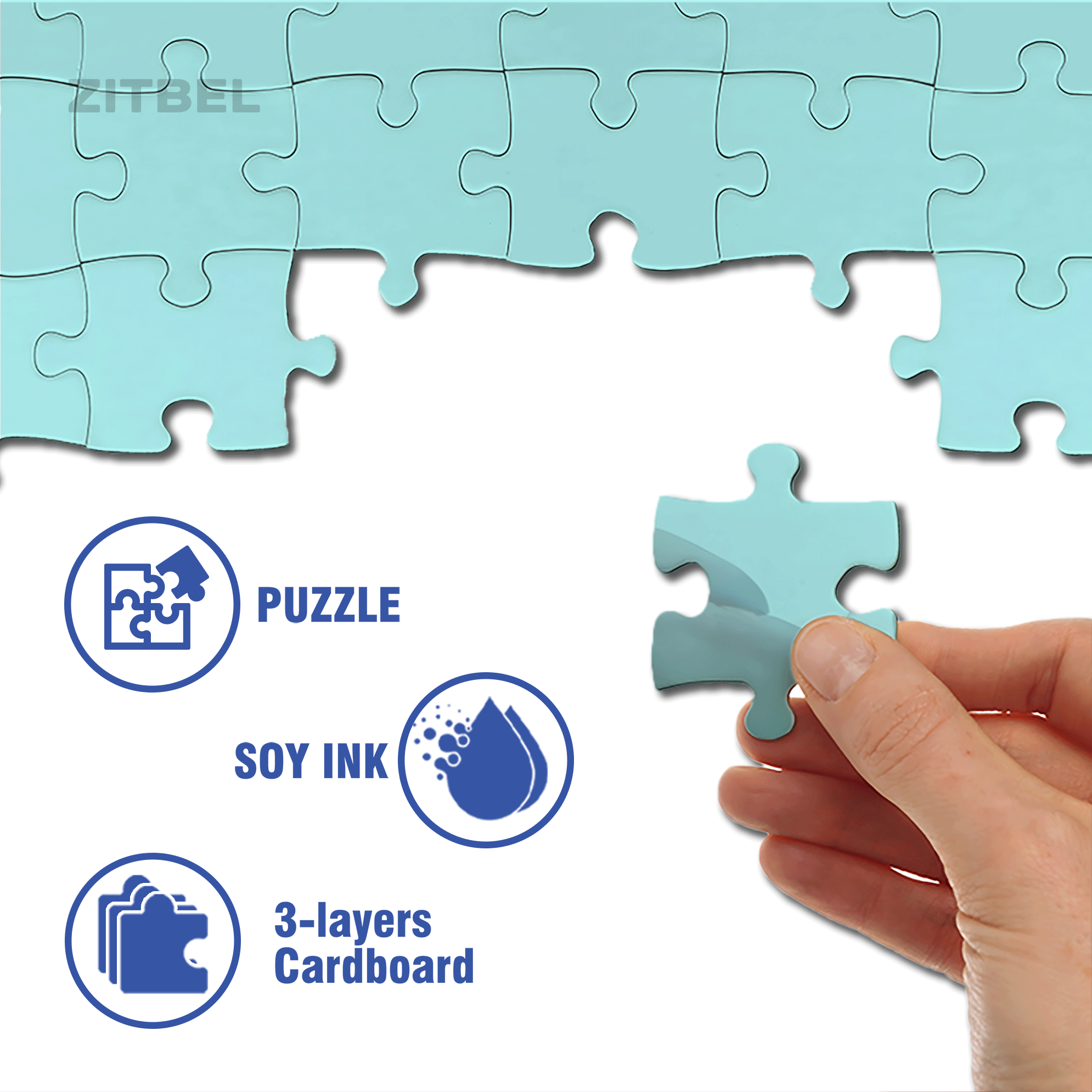 OASIS 500pcs/1000pcs Jigsaw Puzzle, Scratch-Resistant, Interactive Family Game & Brain-Boosting DIY Decor, Perfect for Halloween, Christmas & New Year Gifts, Family Puzzle Game