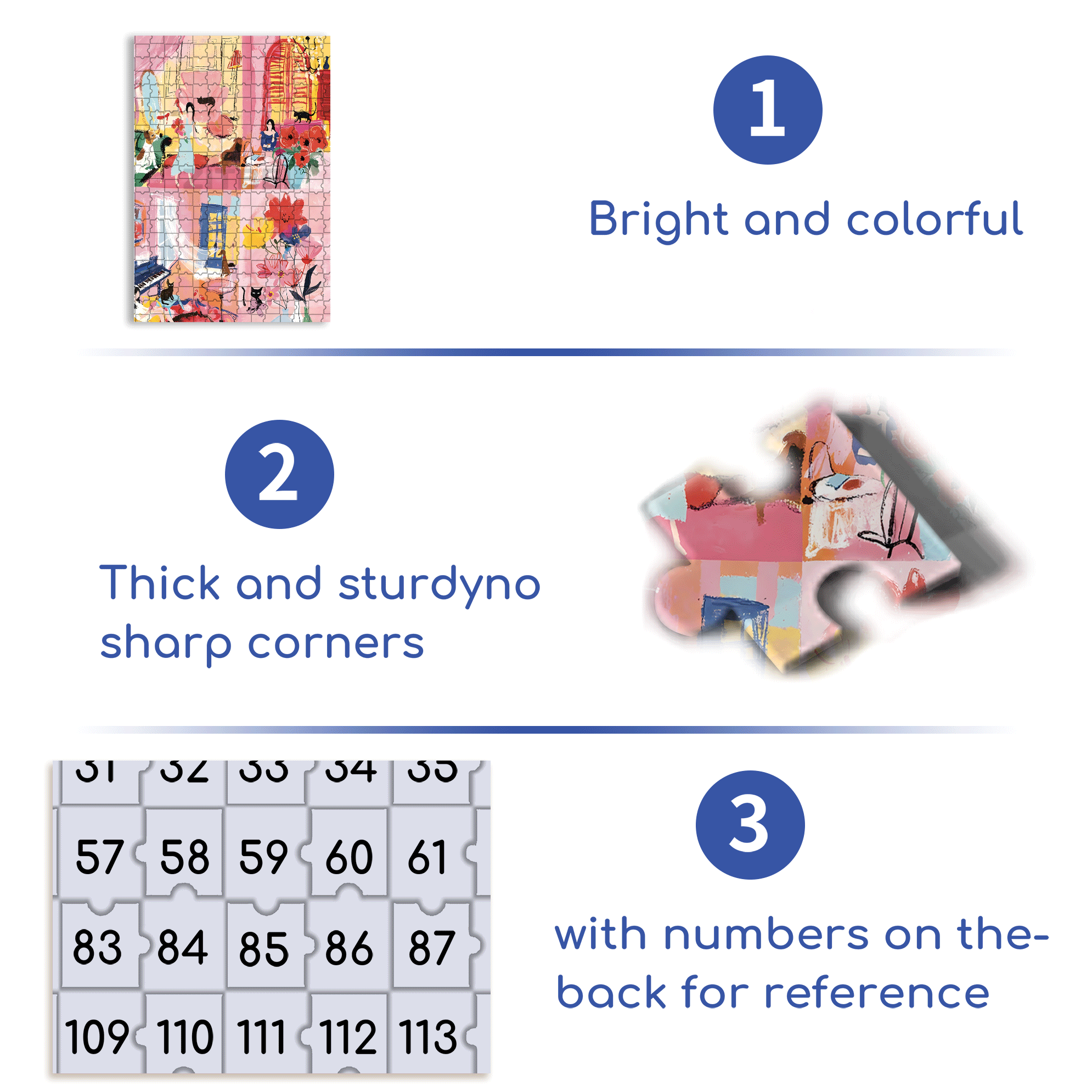 One Day 500pcs/1000pcs Jigsaw Puzzle, Scratch-Resistant, Interactive Family Game & Brain-Boosting DIY Decor, Perfect for Halloween, Christmas & New Year Gifts, Family Puzzle Game