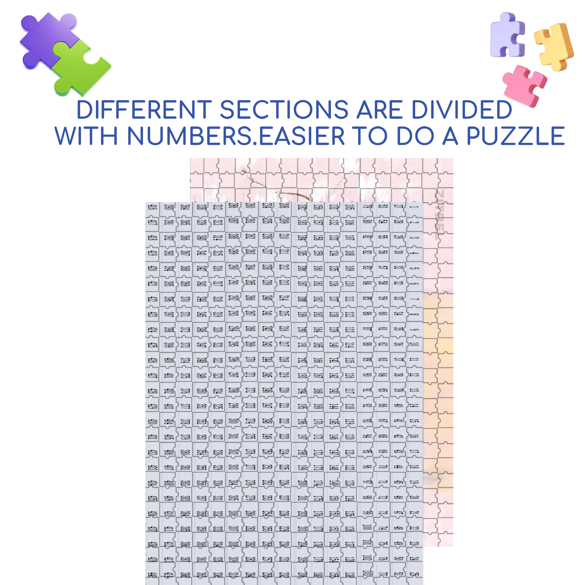 Smile, Please 500pcs/1000pcs Jigsaw Puzzle, Scratch-Resistant, Interactive Family Game & Brain-Boosting DIY Decor, Perfect for Halloween, Christmas & New Year Gifts, Family Puzzle Game
