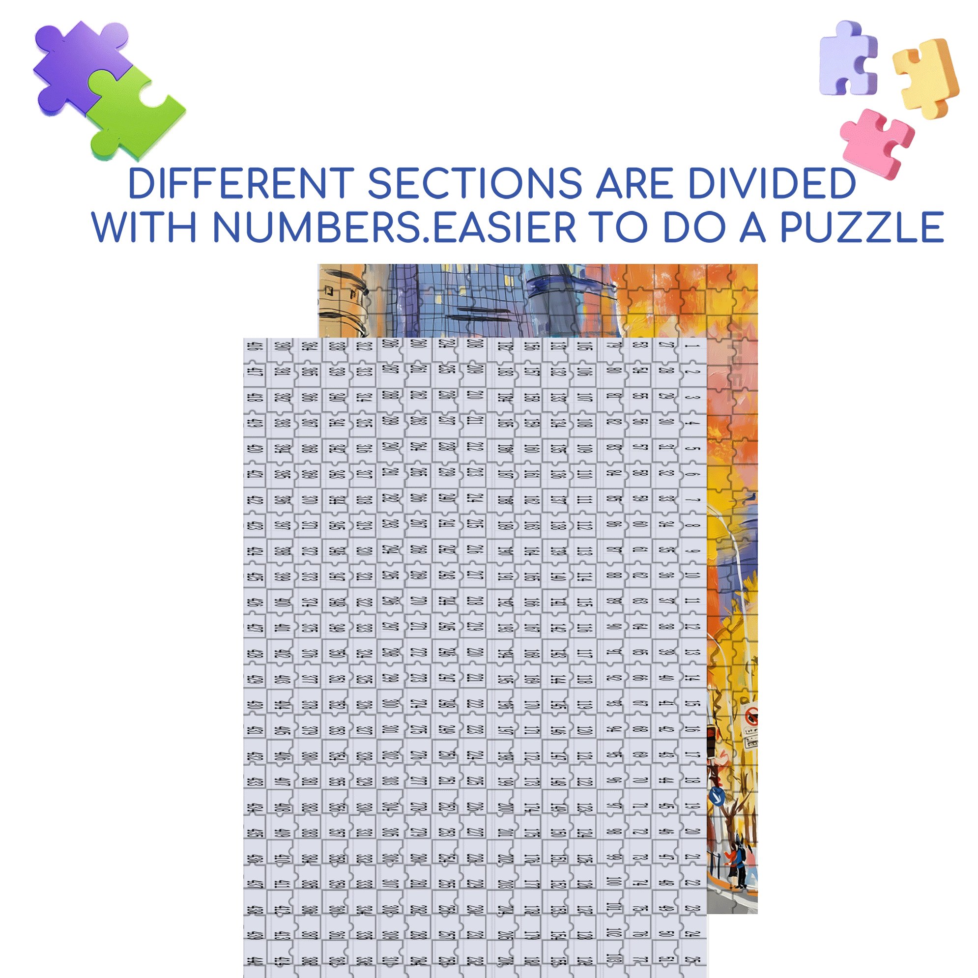 Sunset Thermometer 500pcs/1000pcs Jigsaw Puzzle, Scratch-Resistant, Interactive Family Game & Brain-Boosting DIY Decor, Perfect for Halloween, Christmas & New Year Gifts, Family Puzzle Game
