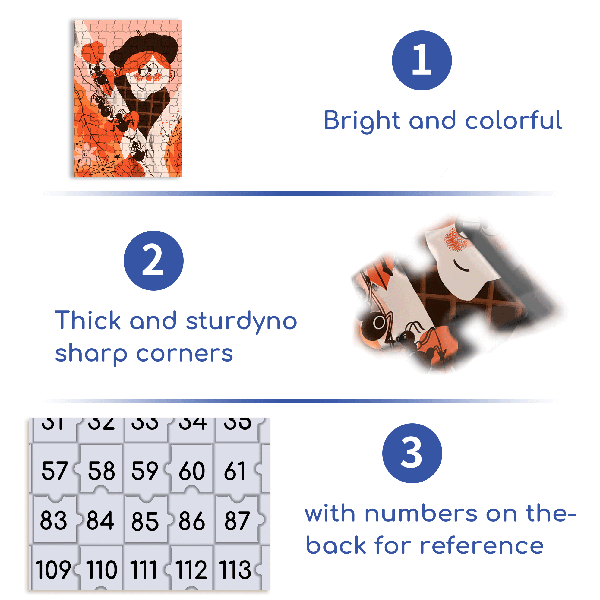 Ants Climbing A Tree 500pcs/1000pcs Jigsaw Puzzle, Scratch-Resistant, Interactive Family Game & Brain-Boosting DIY Decor, Perfect for Halloween, Christmas & New Year Gifts, Family Puzzle Game