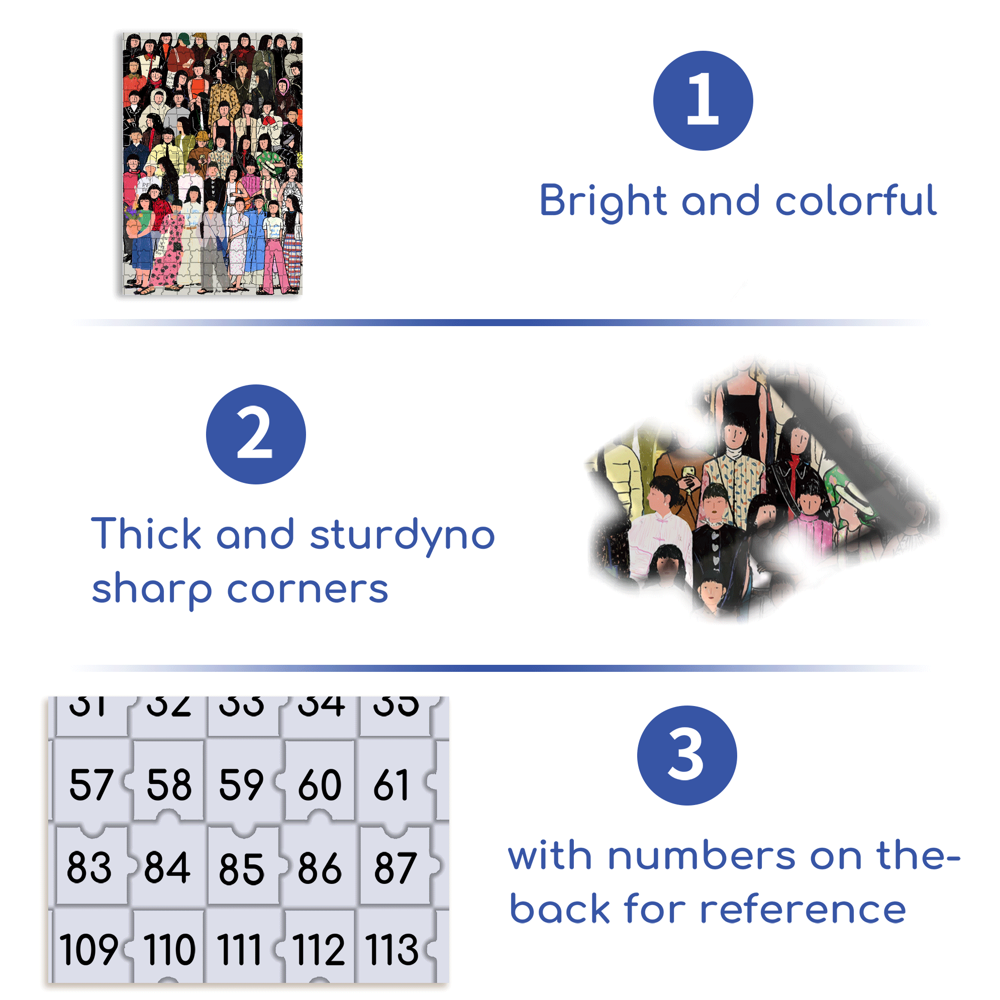 Be Yourself To The Fullest 500pcs/1000pcs Jigsaw Puzzle, Scratch-Resistant, Interactive Family Game & Brain-Boosting DIY Decor, Perfect for Halloween, Christmas & New Year Gifts, Family Puzzle Game