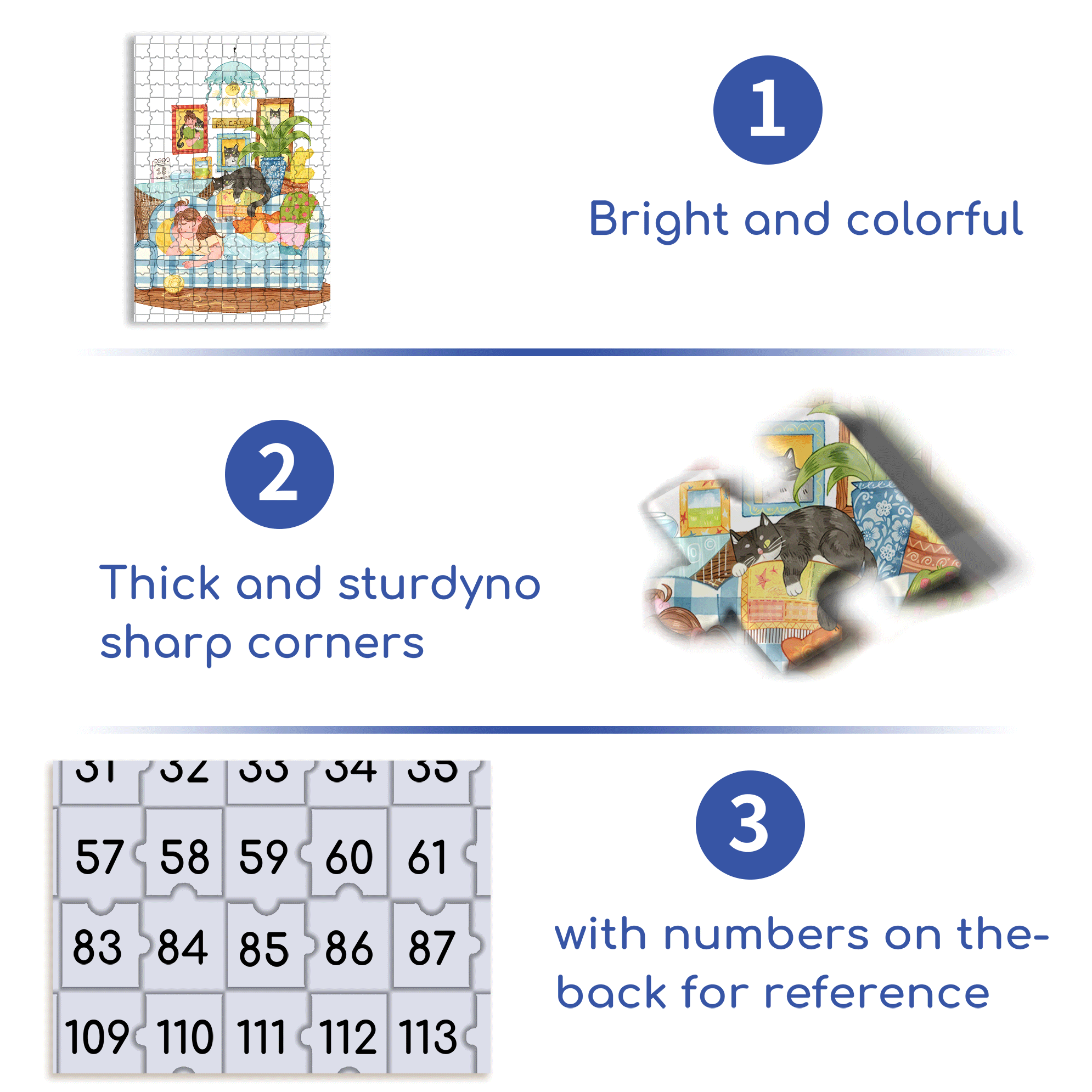 My Holiday 500pcs/1000pcs Jigsaw Puzzle, Scratch-Resistant, Interactive Family Game & Brain-Boosting DIY Decor, Perfect for Halloween, Christmas & New Year Gifts, Family Puzzle Game