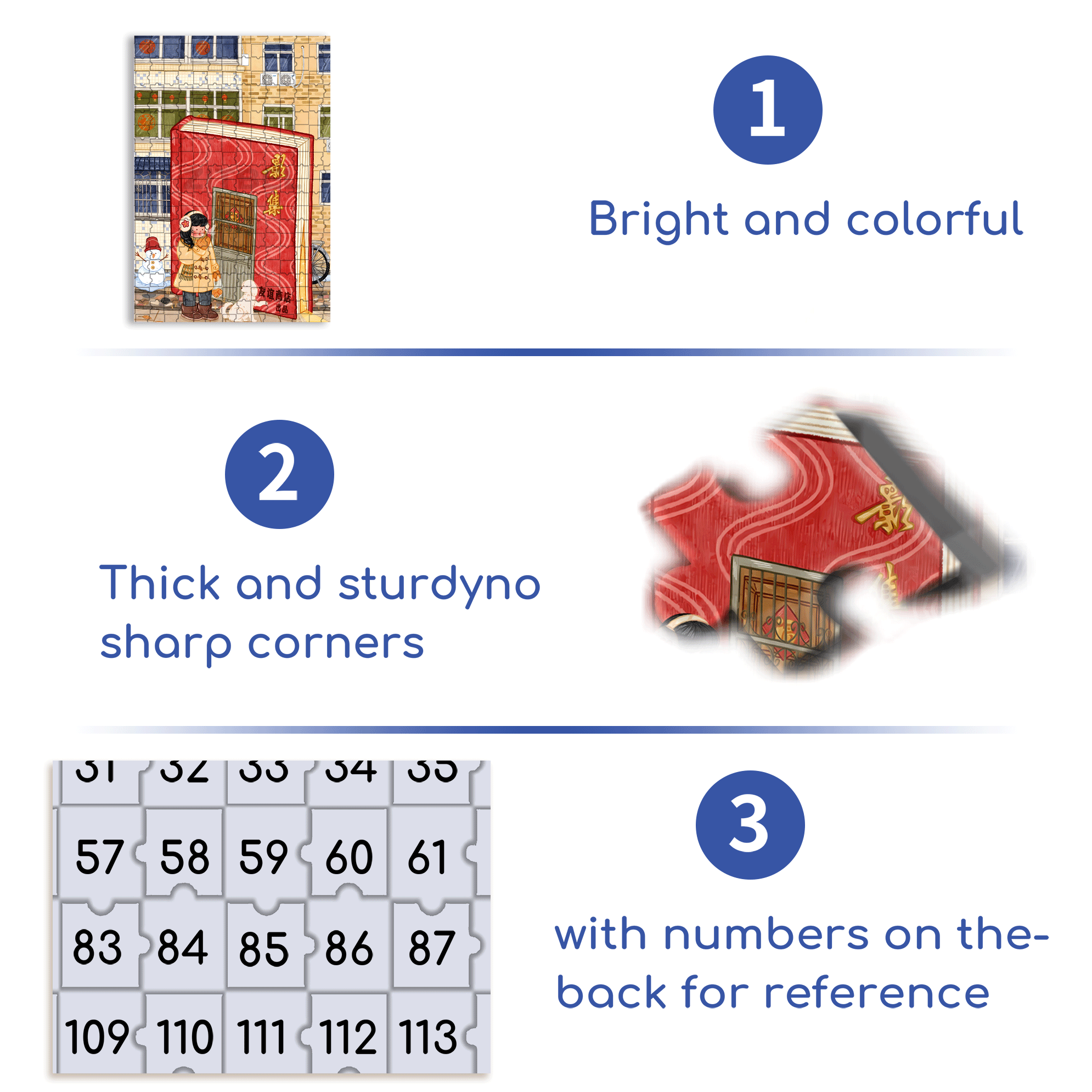 Old Days 500pcs/1000pcs Jigsaw Puzzle, Scratch-Resistant, Interactive Family Game & Brain-Boosting DIY Decor, Perfect for Halloween, Christmas & New Year Gifts, Family Puzzle Game
