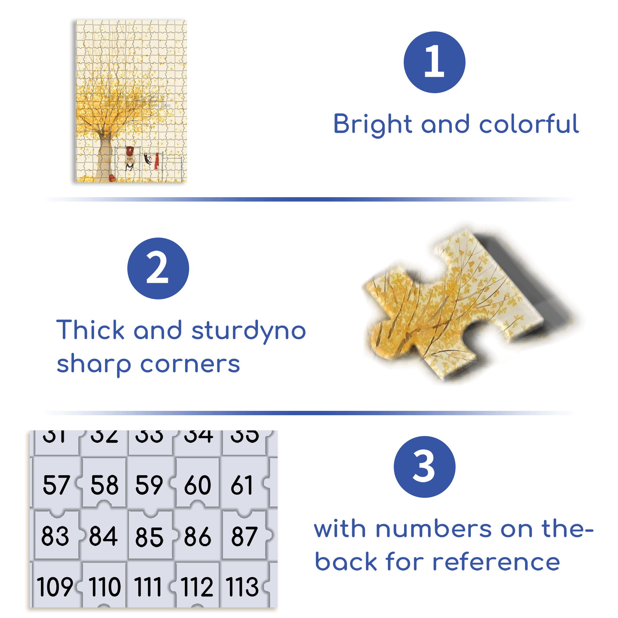 After School 500pcs/1000pcs Jigsaw Puzzle, Scratch-Resistant, Interactive Family Game & Brain-Boosting DIY Decor, Perfect for Halloween, Christmas & New Year Gifts, Family Puzzle Game